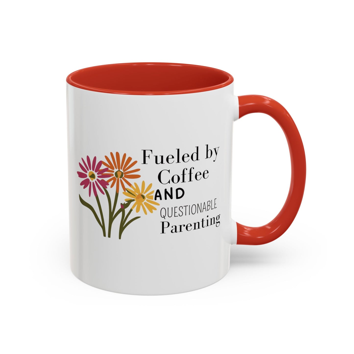 Parenting on the Edge Accent Mug