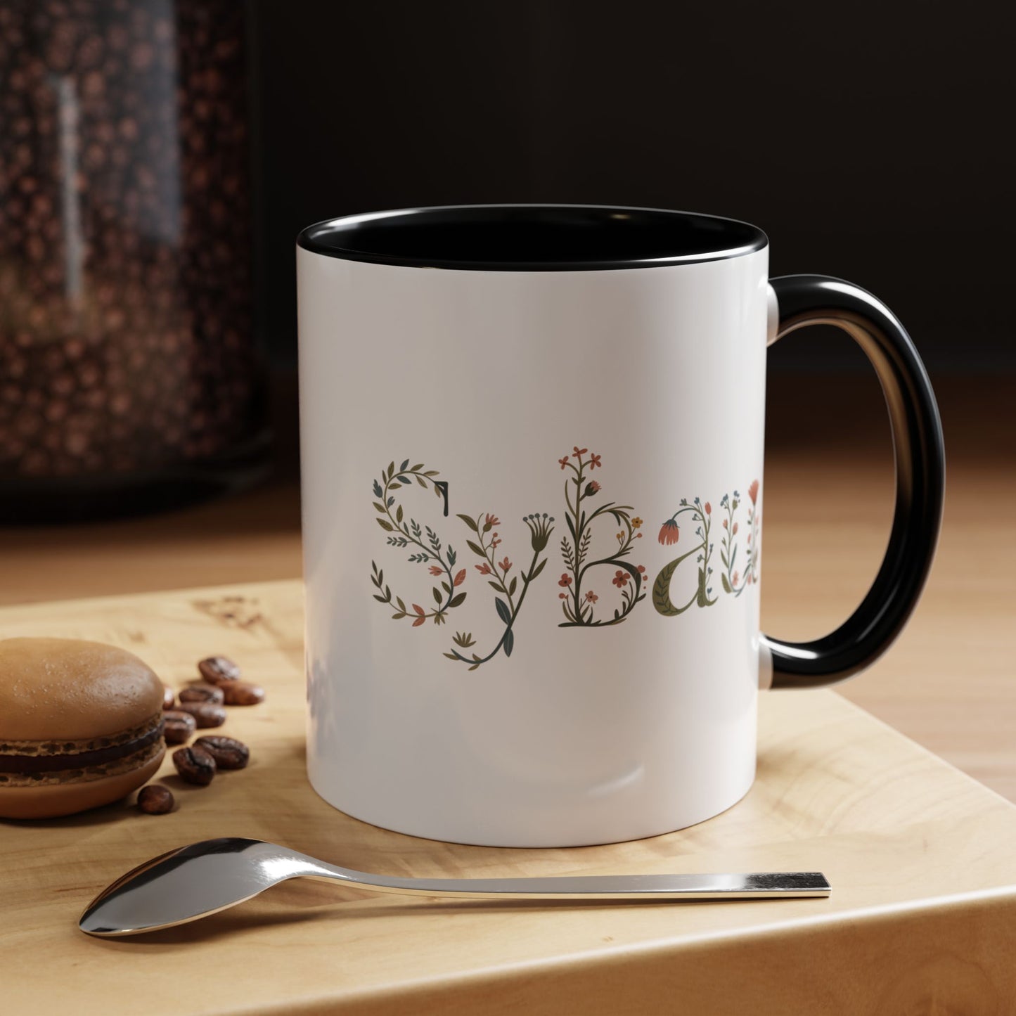 Shut Your Bitch Ass Up Botanical Coffee Mug