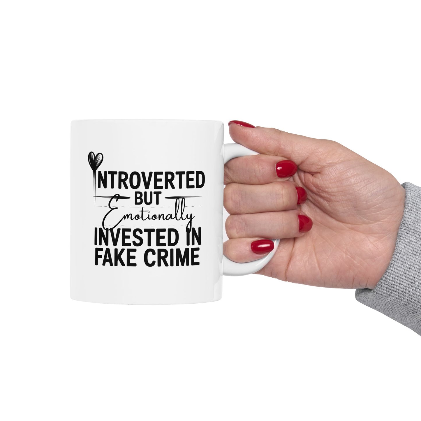 Quiet Obsession Ceramic Mug