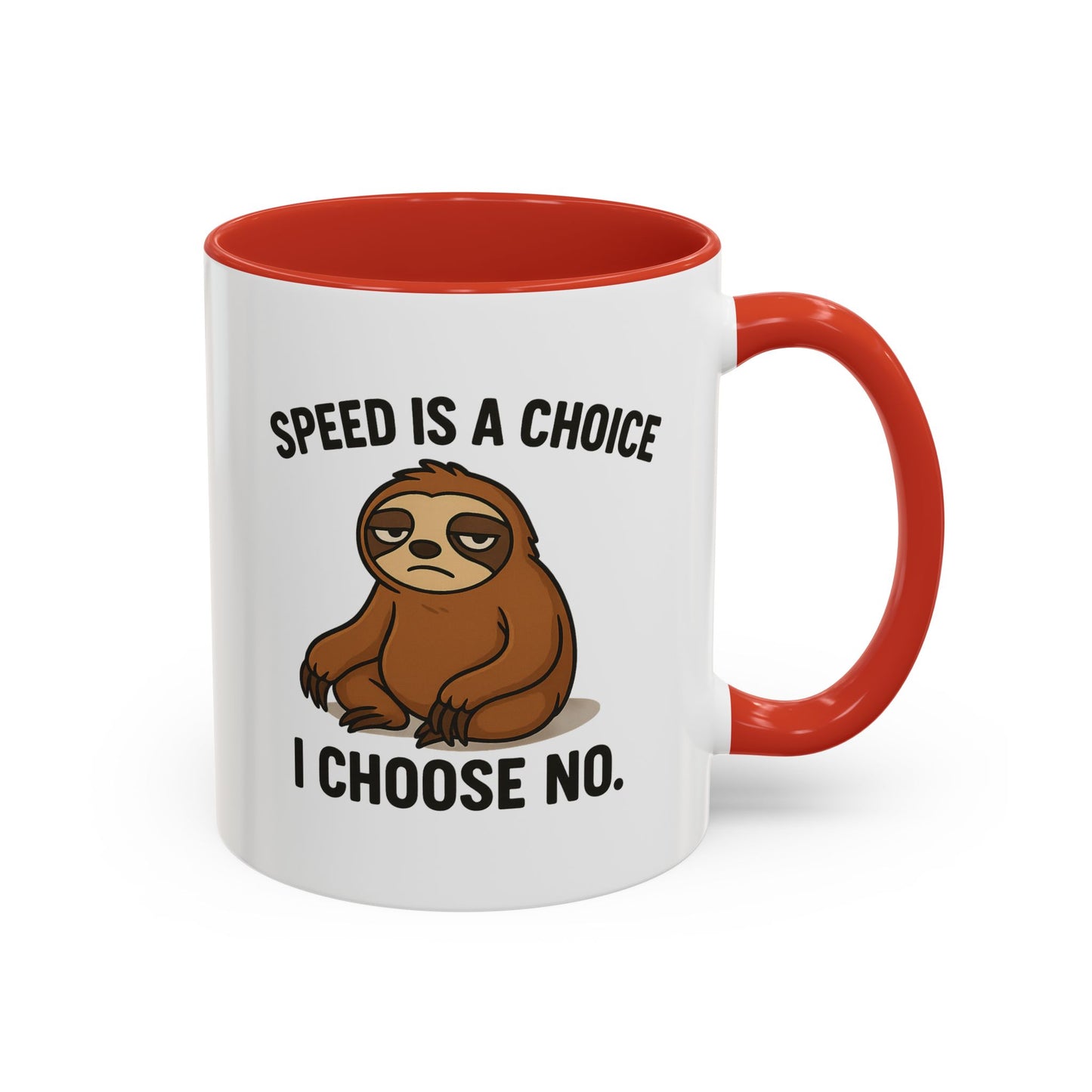 Sloth Life Energy Accent Mug
