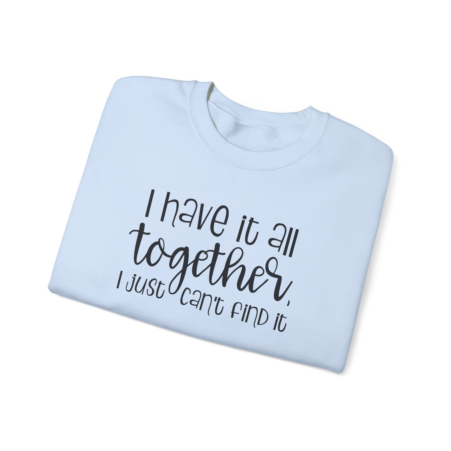 Functioning with Missing Pieces Crewneck Sweatshirt