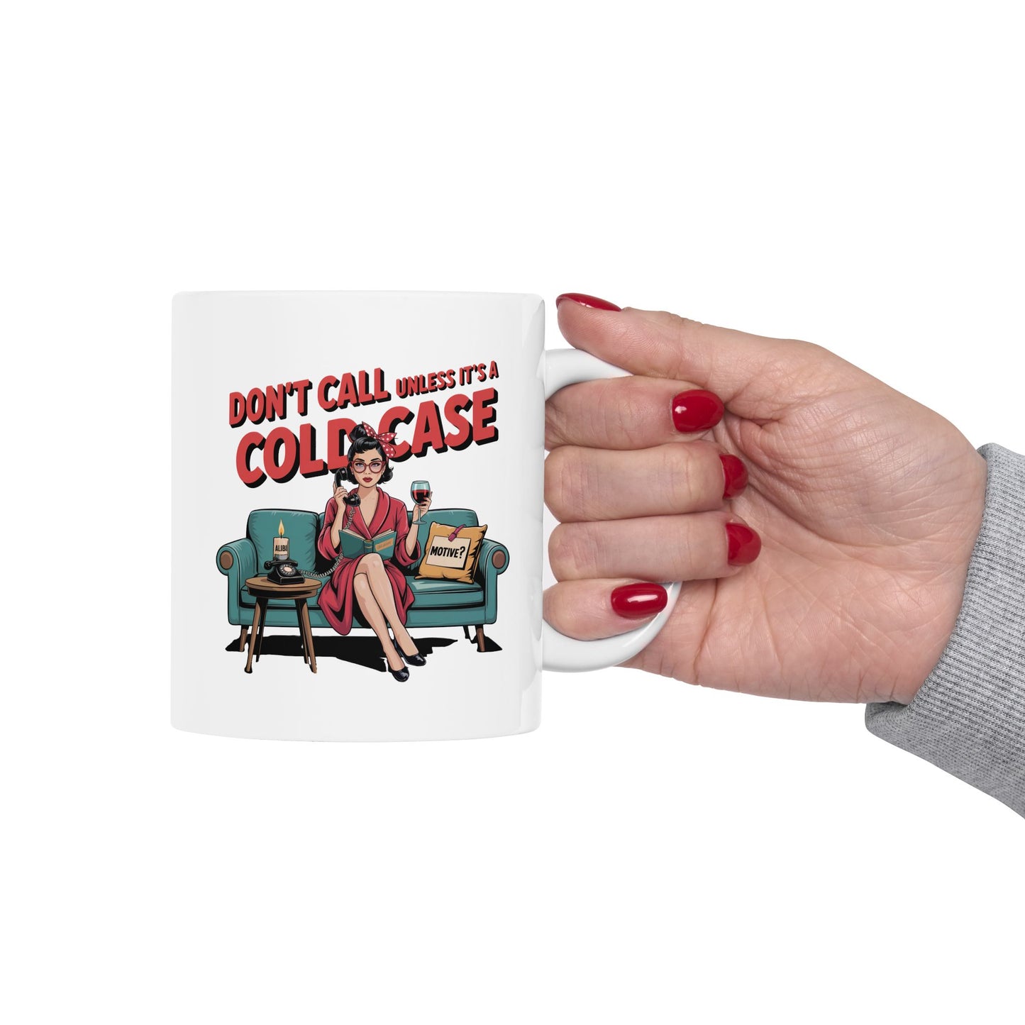 Cold Case Chic Ceramic Mug