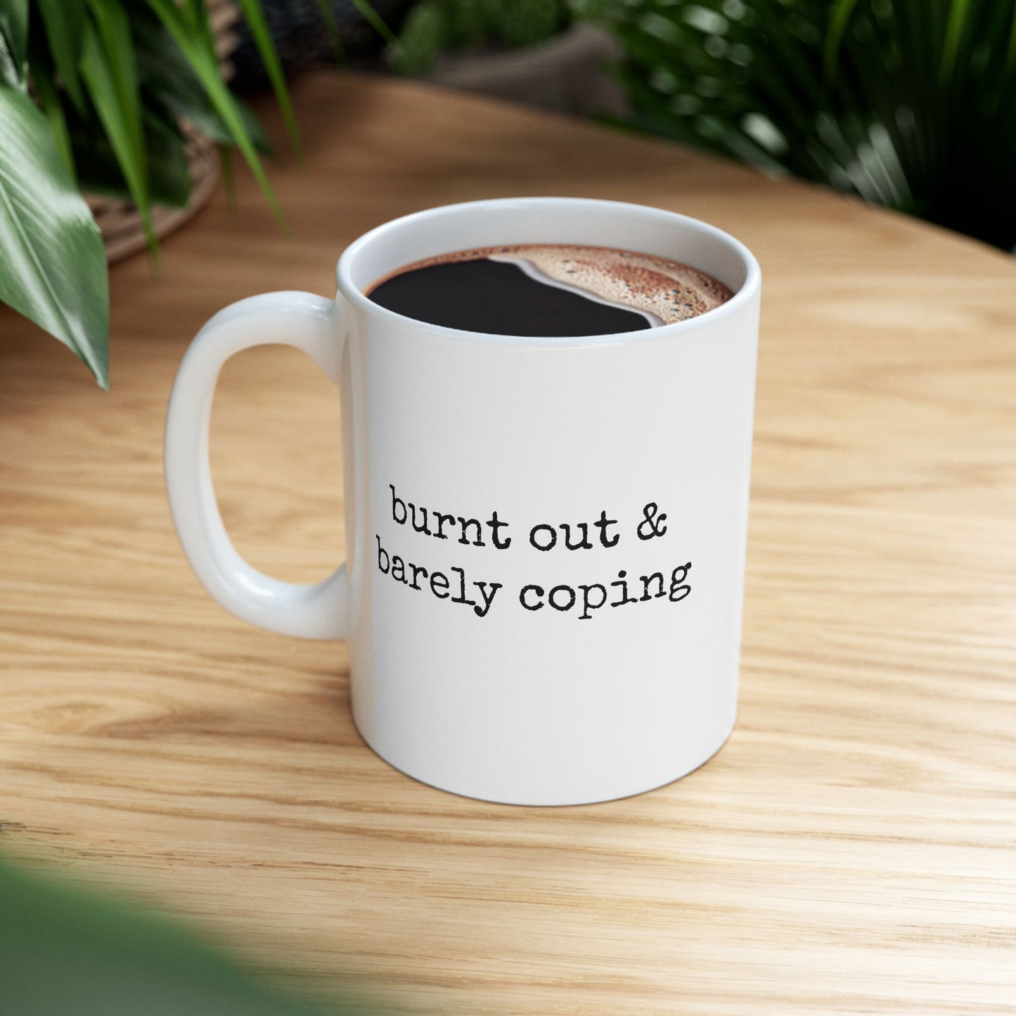 Barely Coping Mug