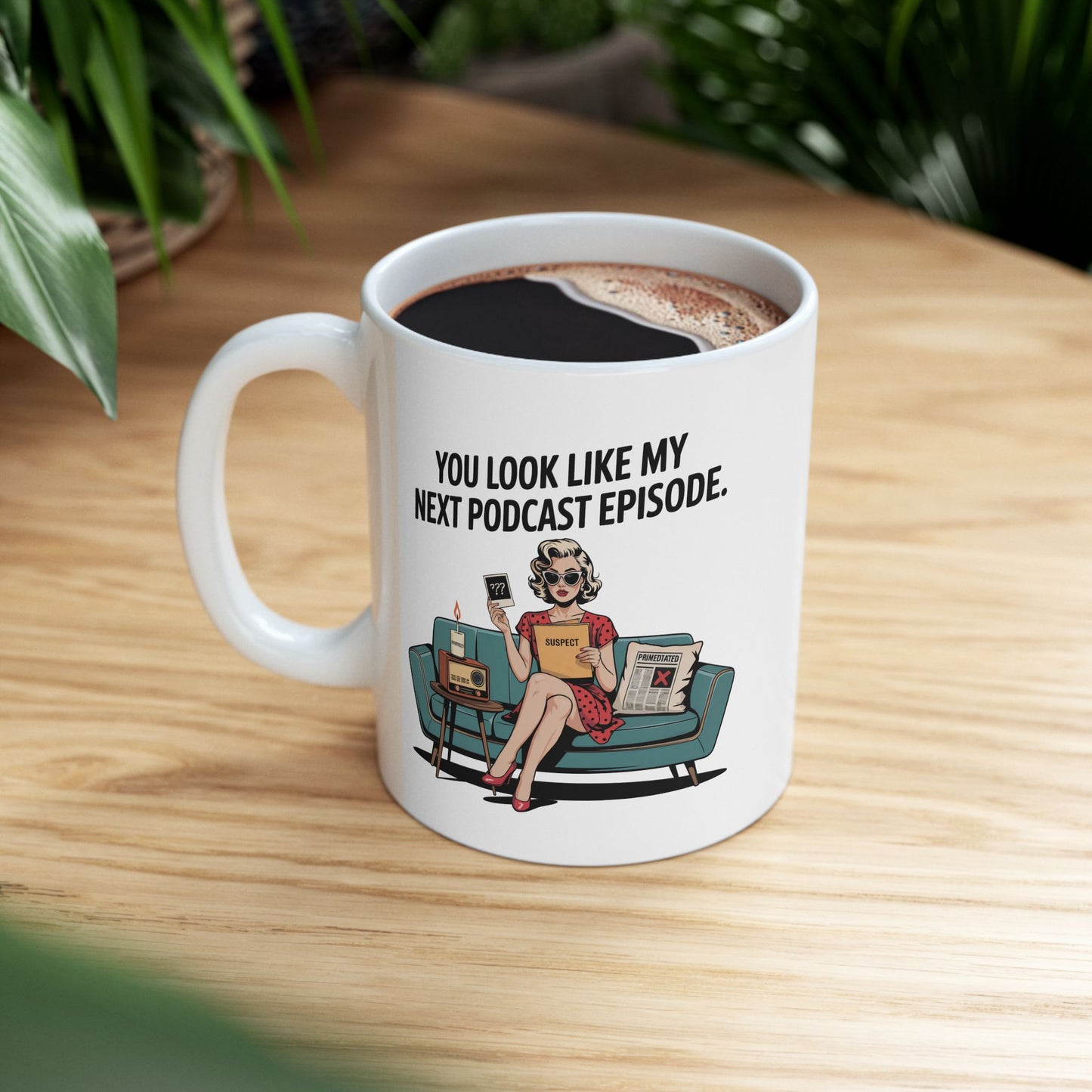 Couch Confessions Ceramic Mug
