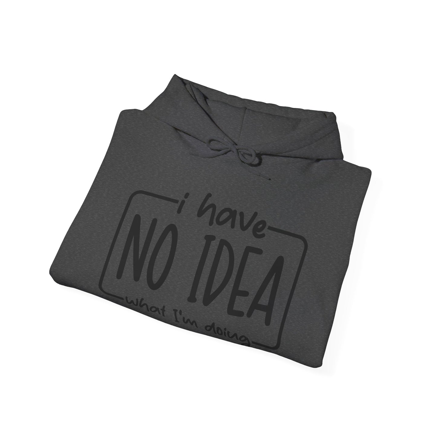 I Have No Idea Hooded Sweatshirt