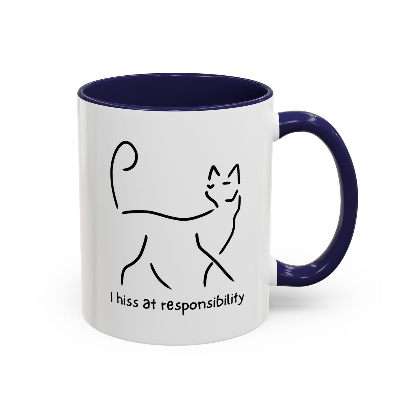 Hiss Mode Activated Accent Mug
