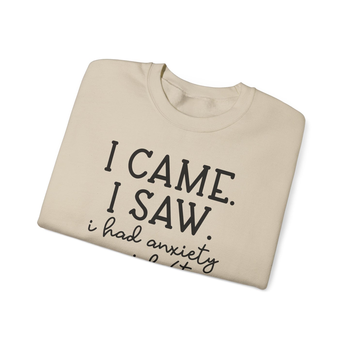 Social Anxiety Is Real Crewneck Sweatshirt