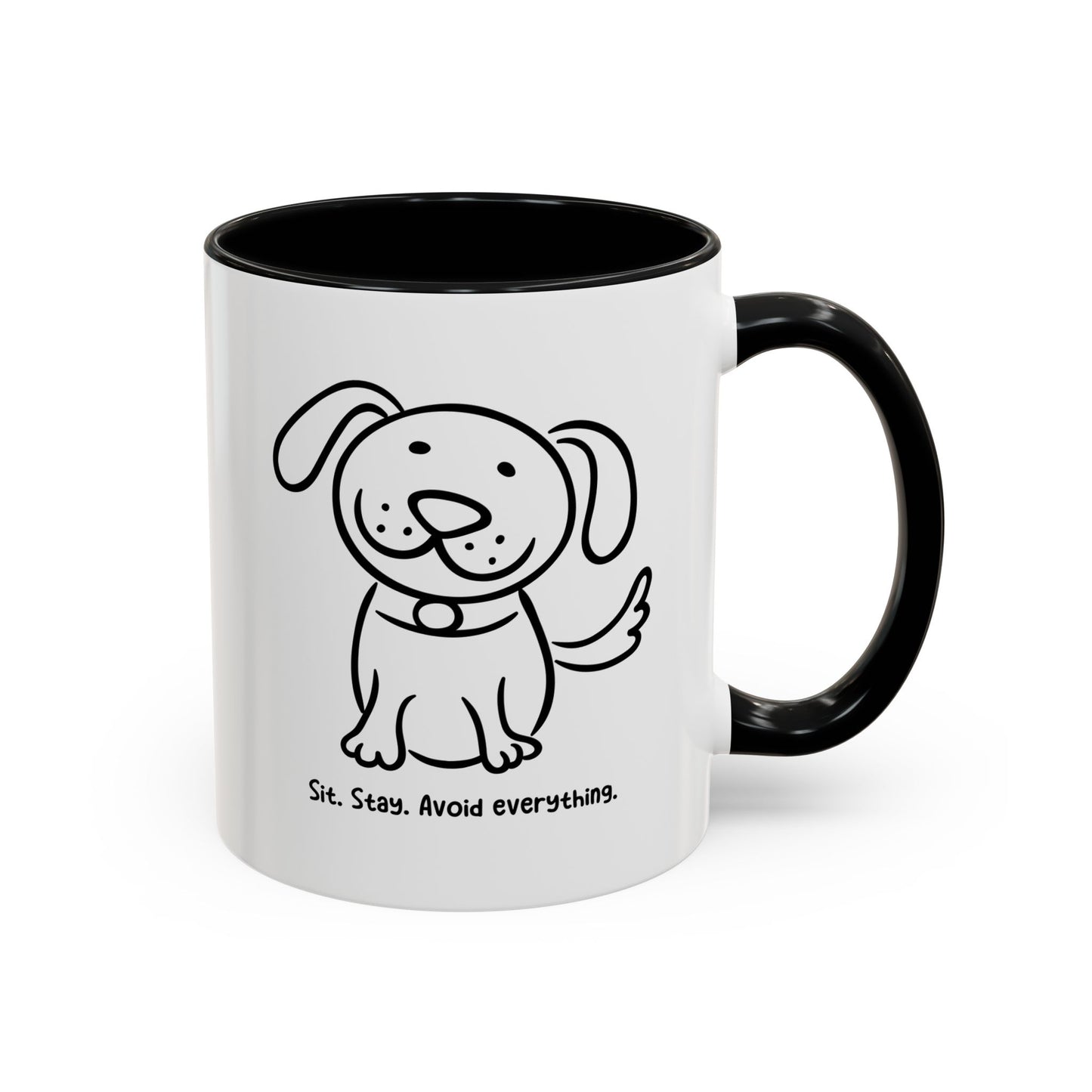 The Anti-Social Sip Accent Mug