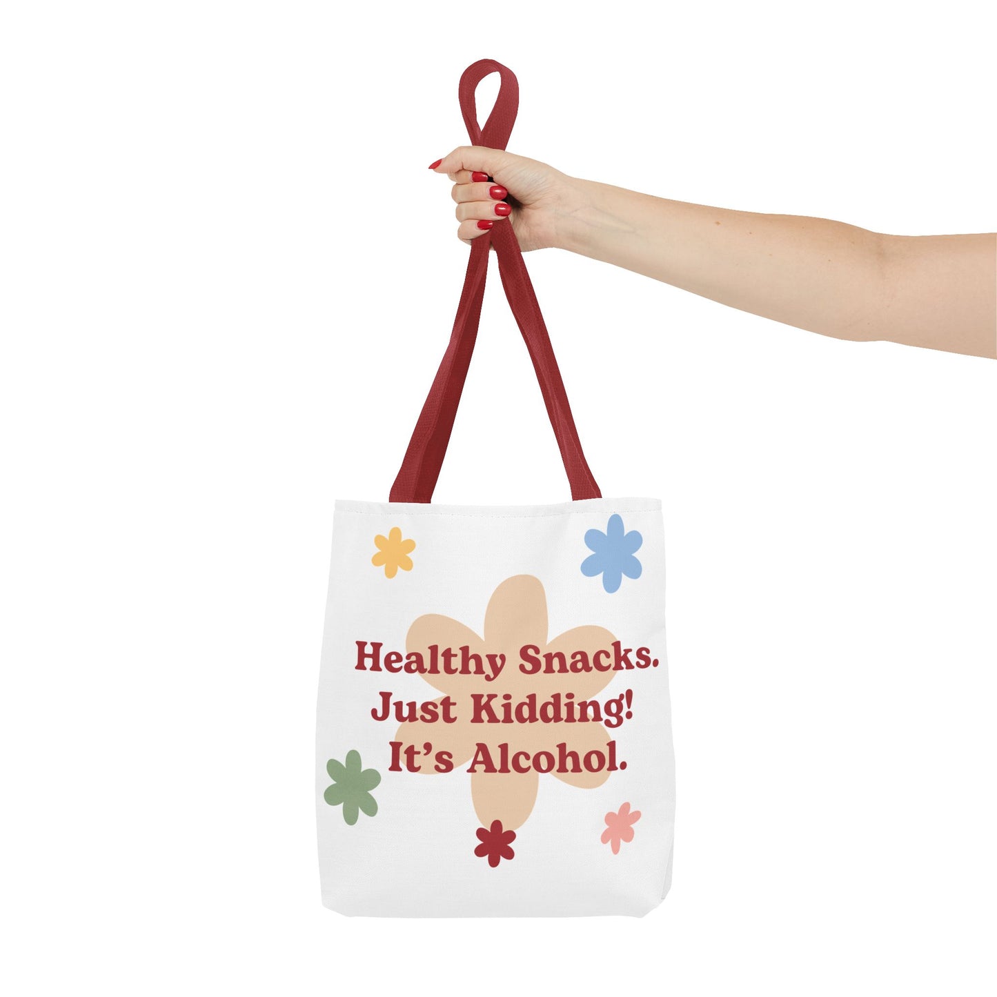 Not Healthy Snacks Tote