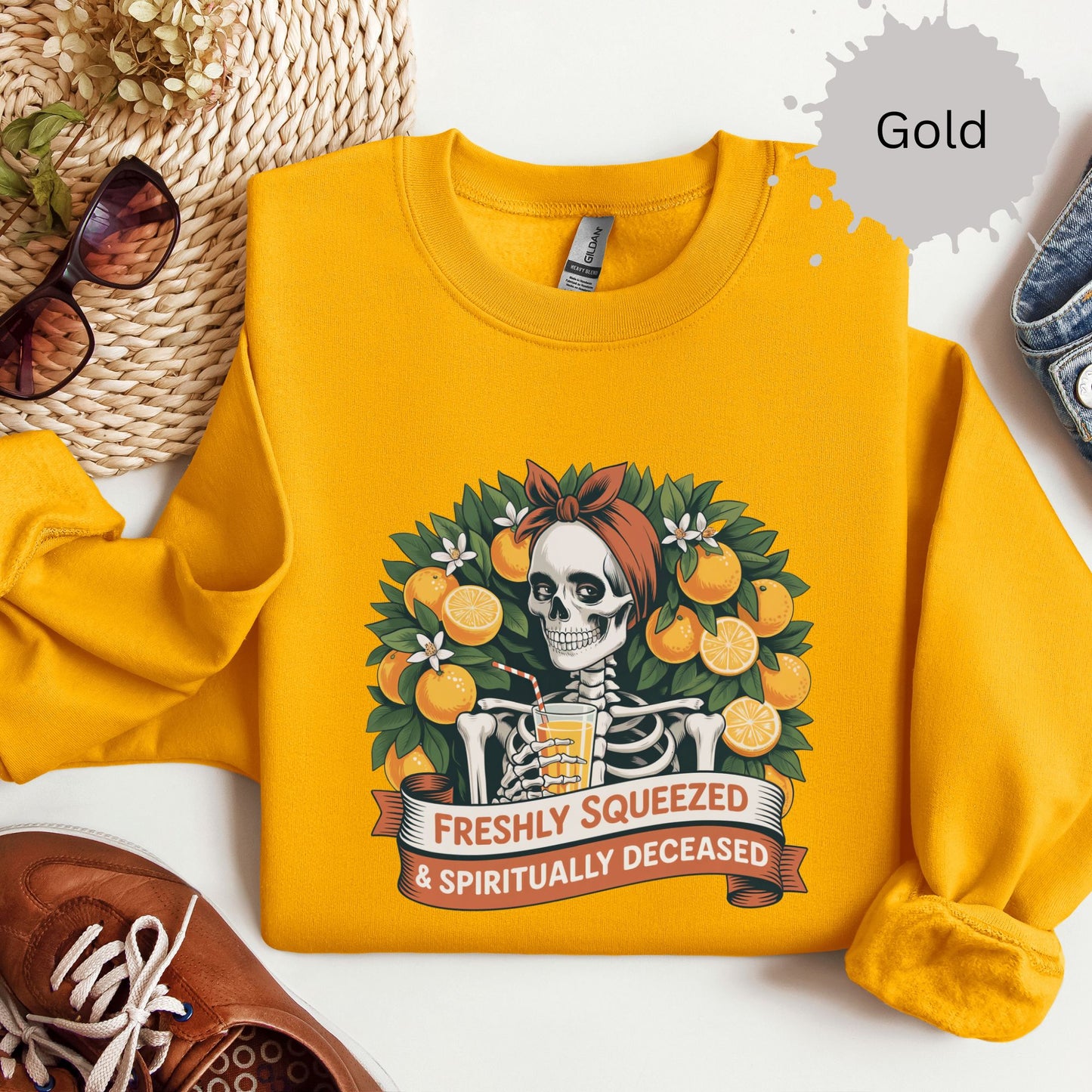 Dead Girl Detox Club Crewneck Sweatshirt