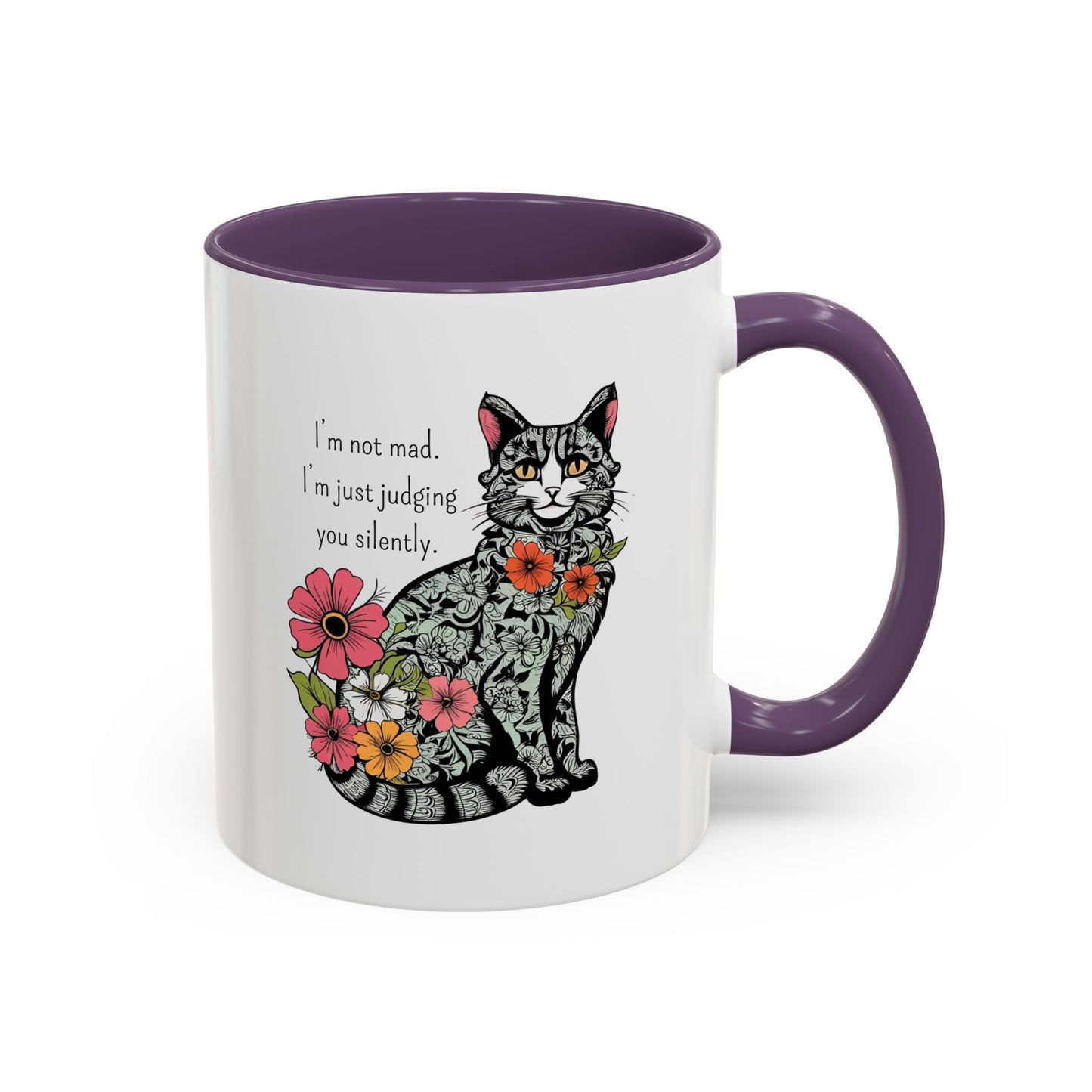 Silent Judgement Accent Mug