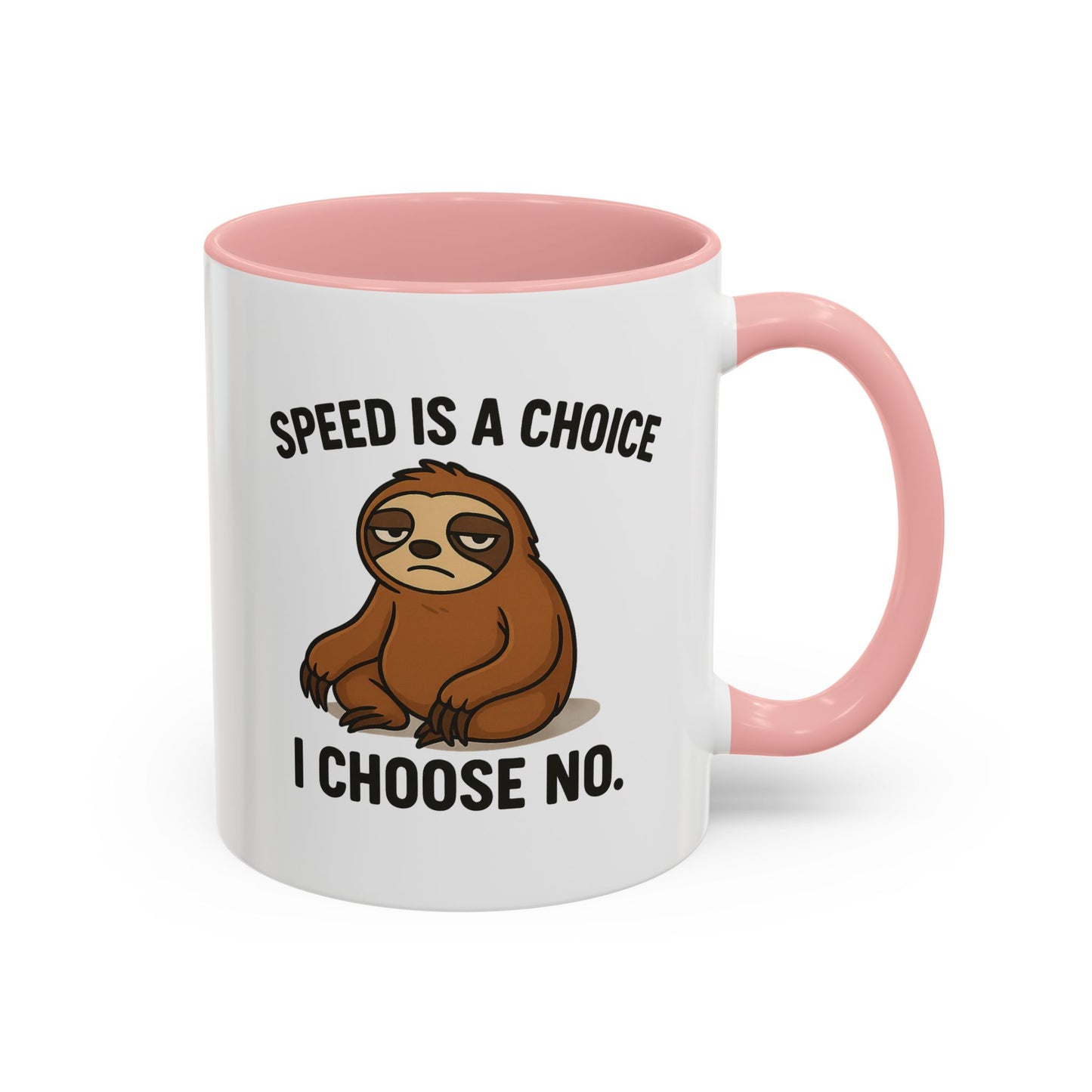 Sloth Life Energy Accent Mug