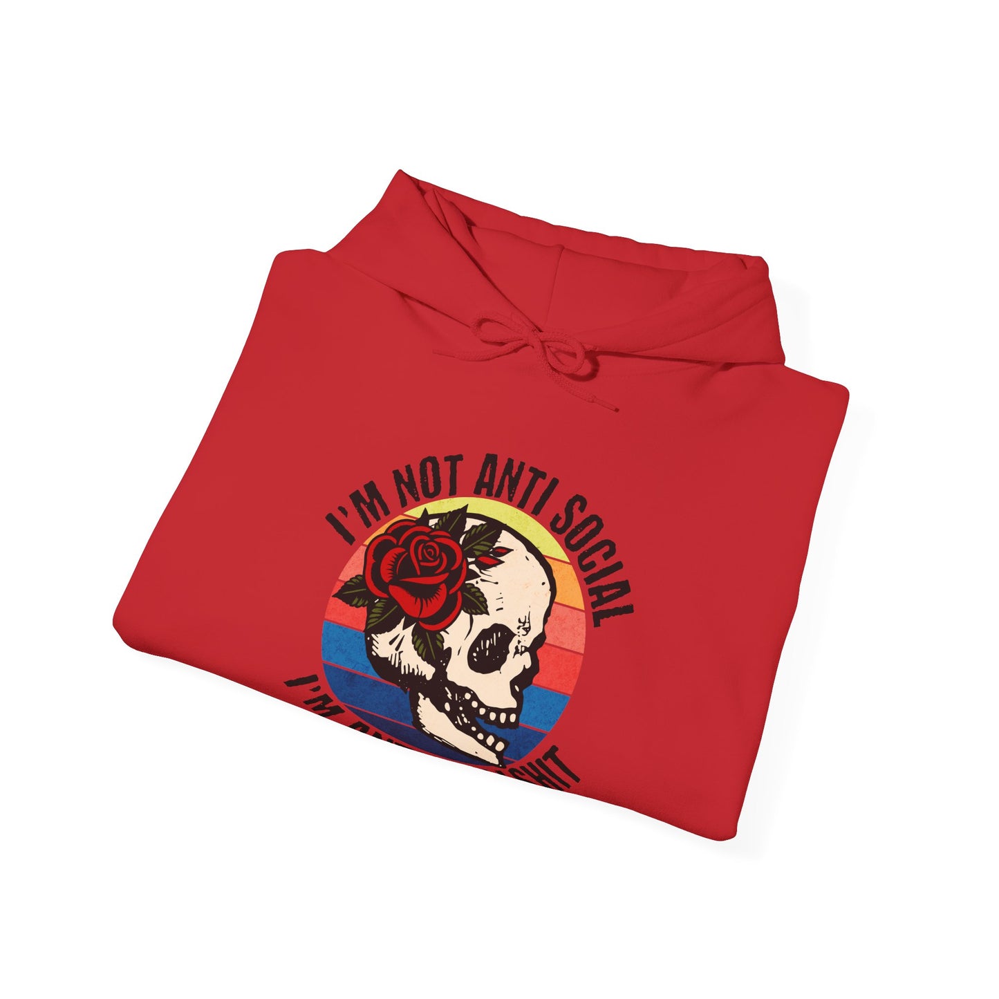 Anti bullshit Hooded Sweatshirt