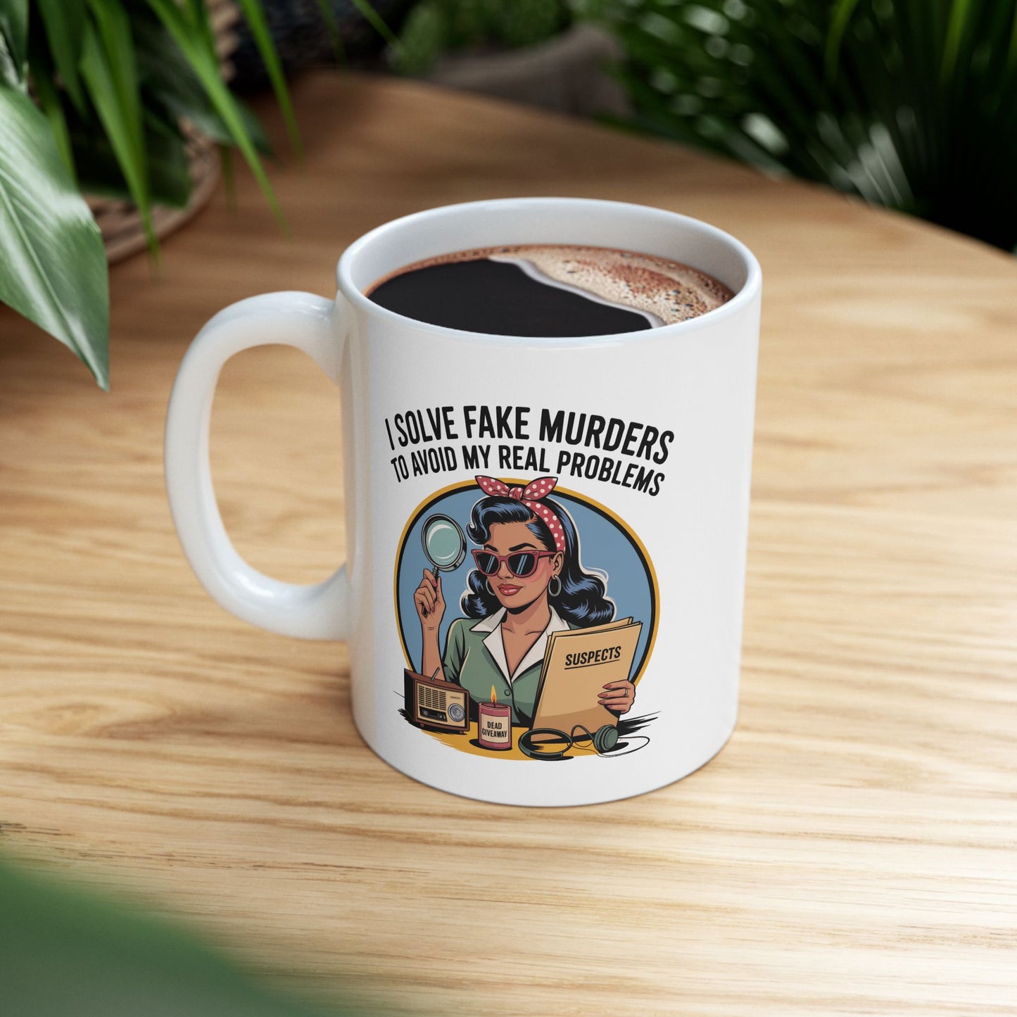 The Distraction Detective Ceramic Mug