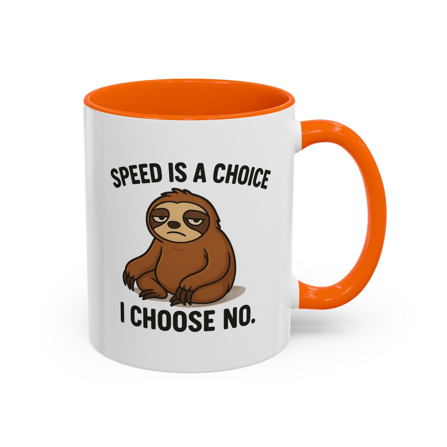 Sloth Life Energy Accent Mug