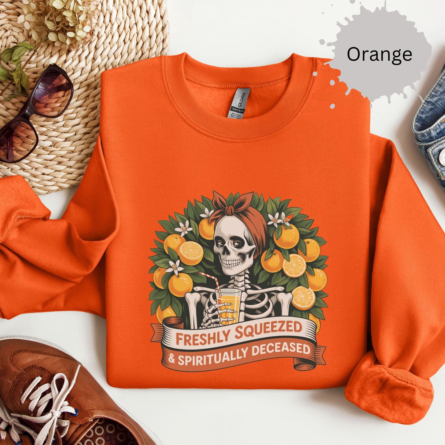 Dead Girl Detox Club Crewneck Sweatshirt