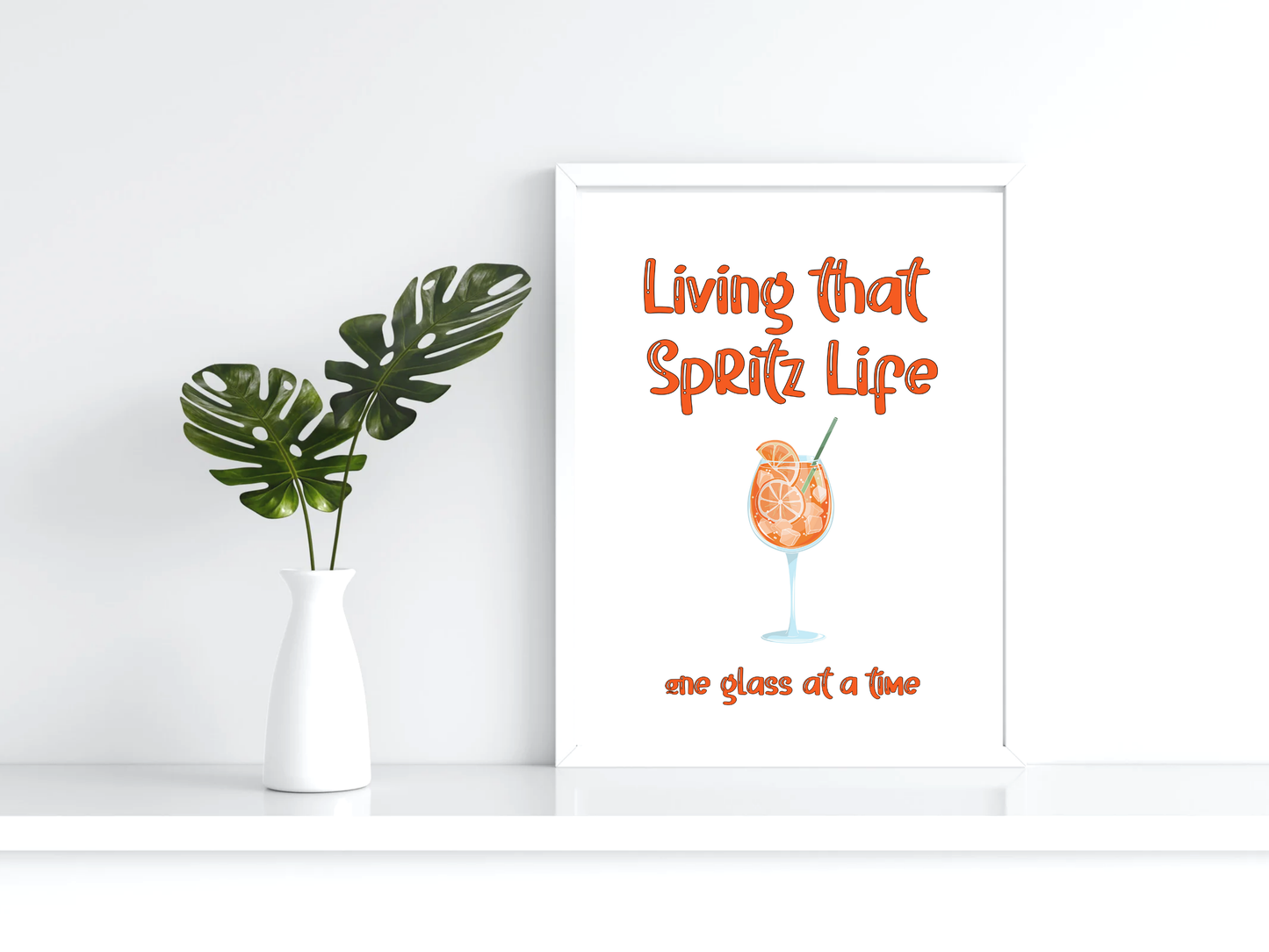 Living That Spritz Life, One Glass at a Time Digital Download