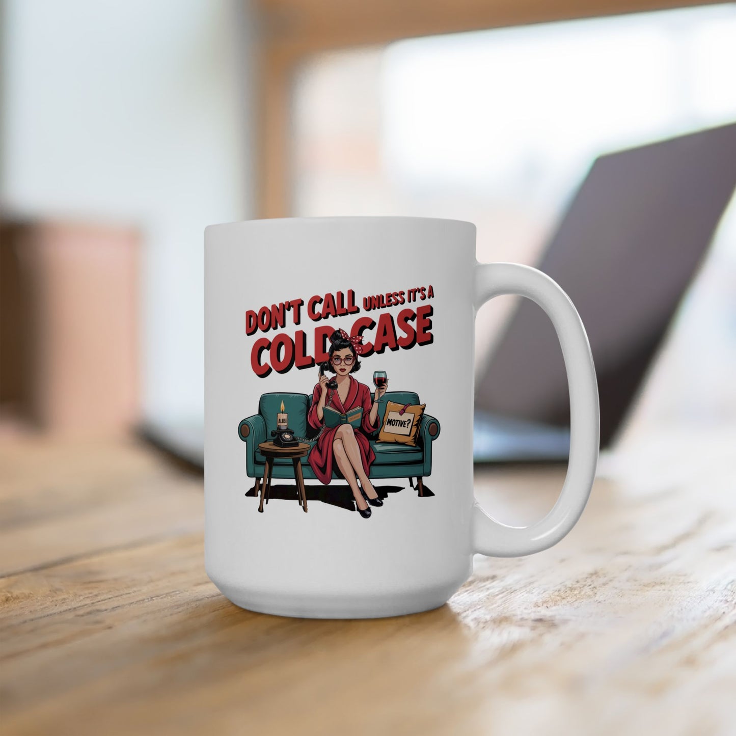 Cold Case Chic Ceramic Mug