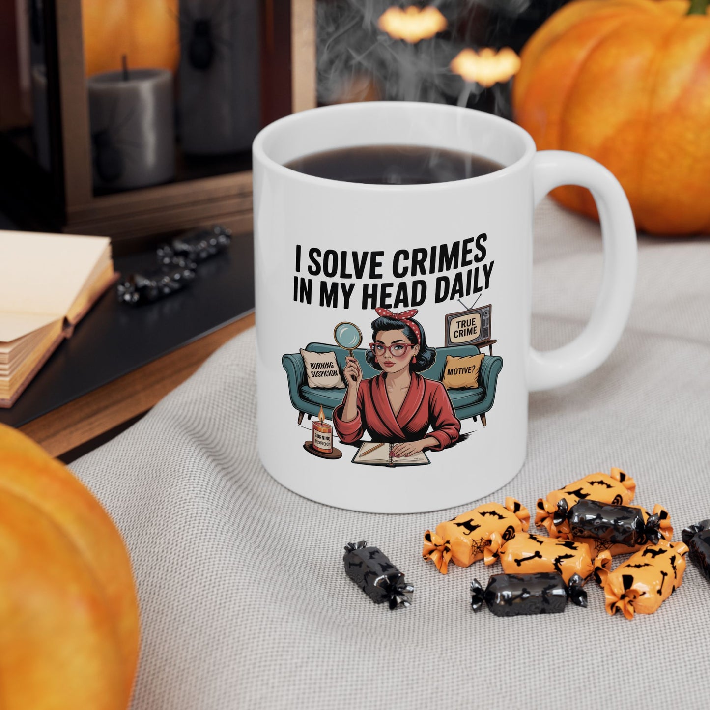 Mind Crimes Club Ceramic Mug