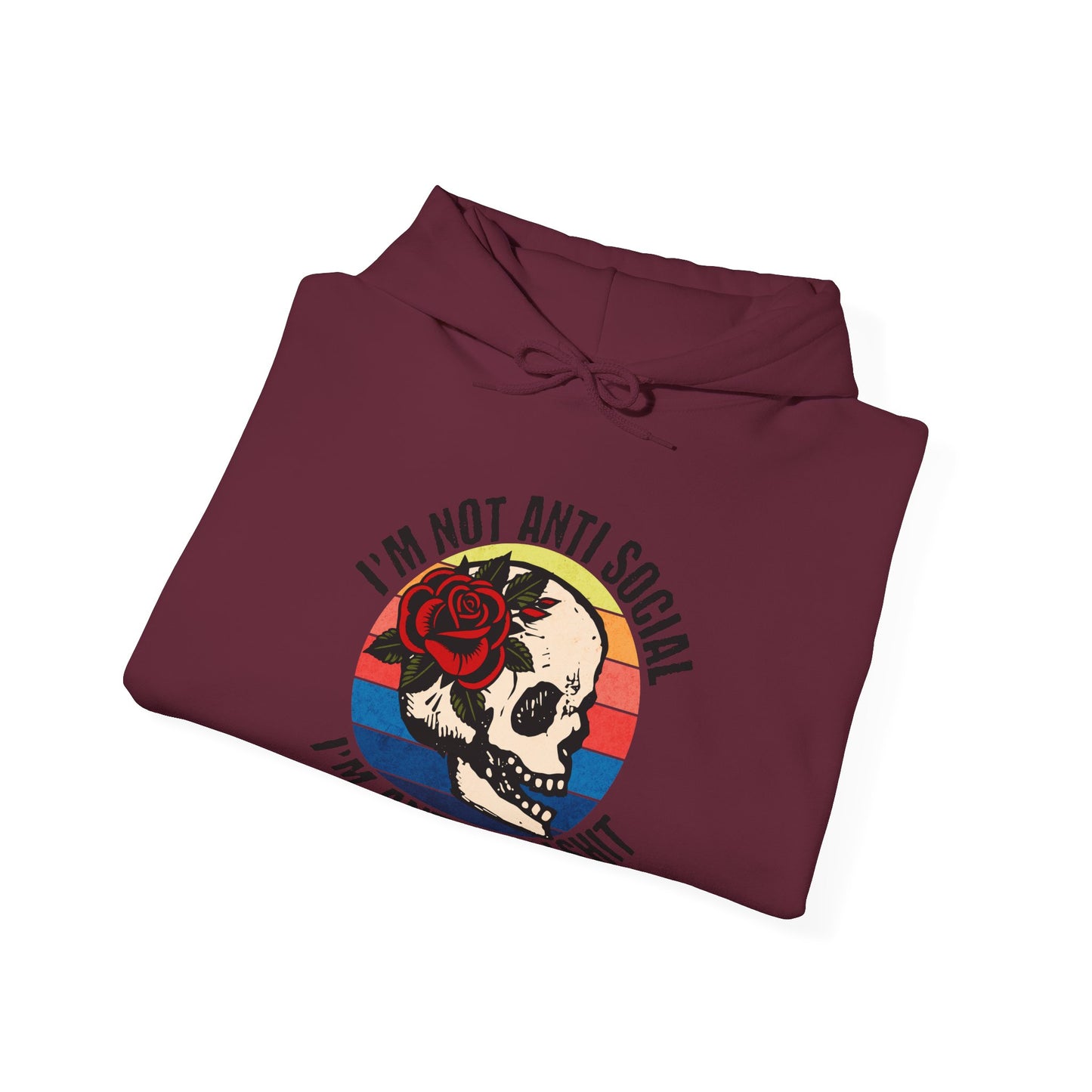 Anti bullshit Hooded Sweatshirt