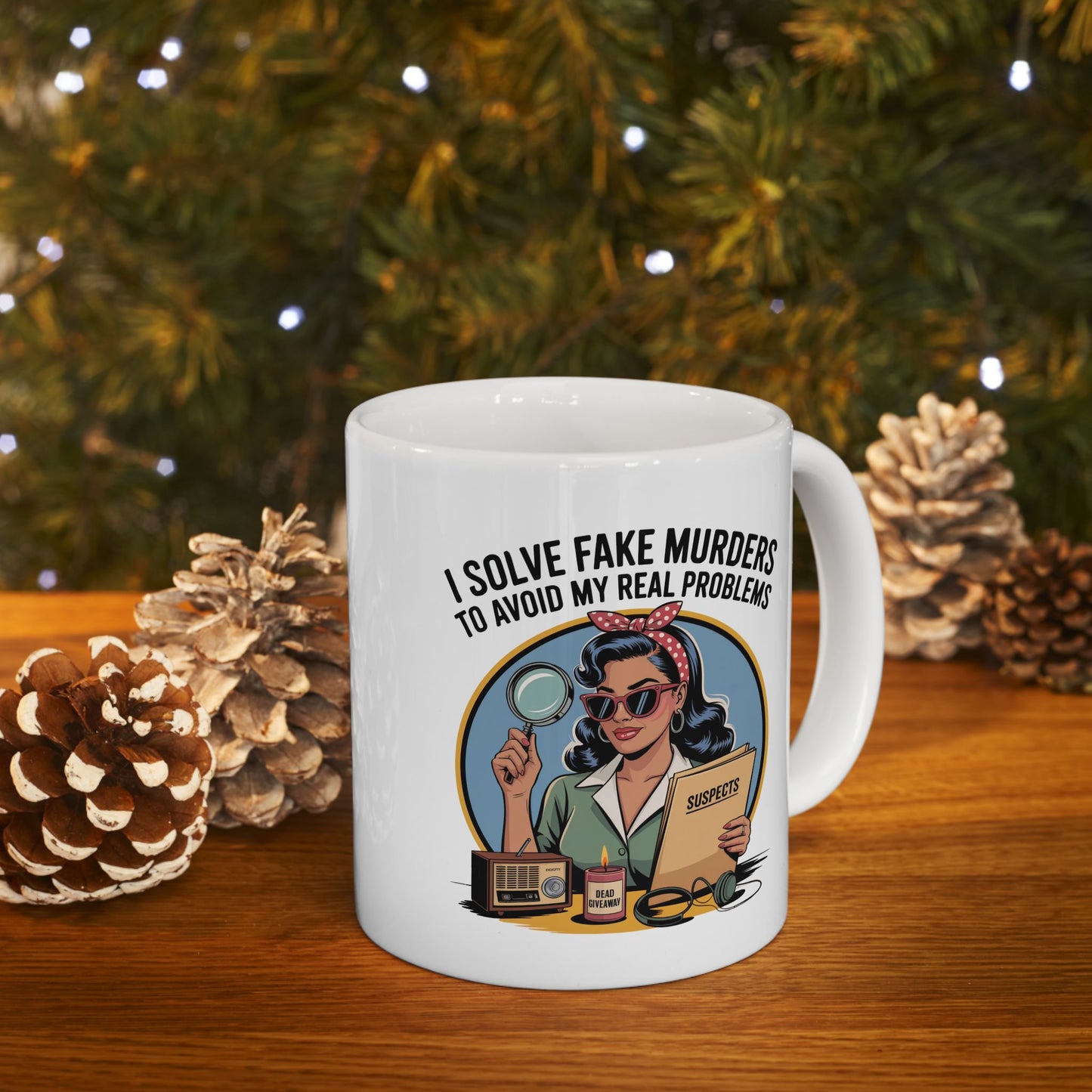 The Distraction Detective Ceramic Mug