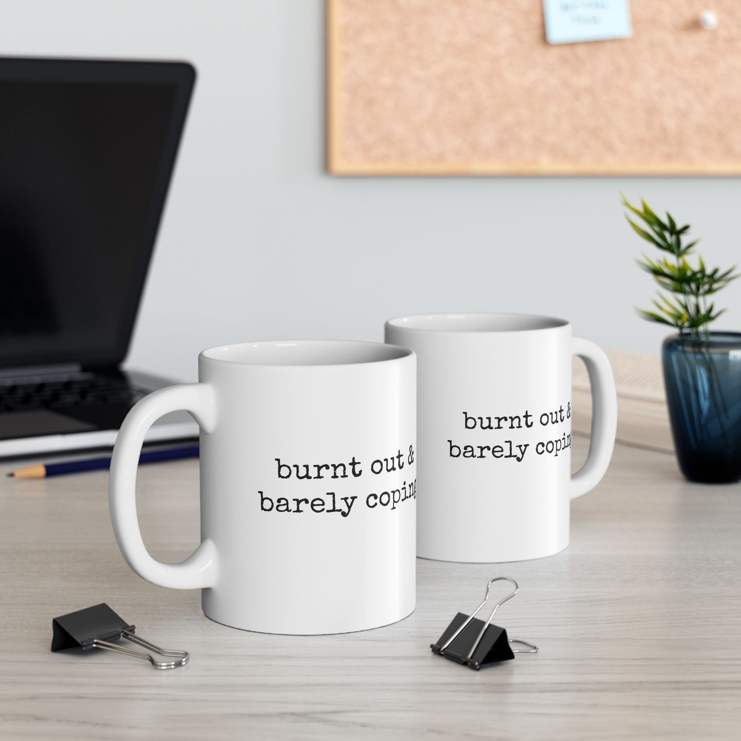 Barely Coping Mug
