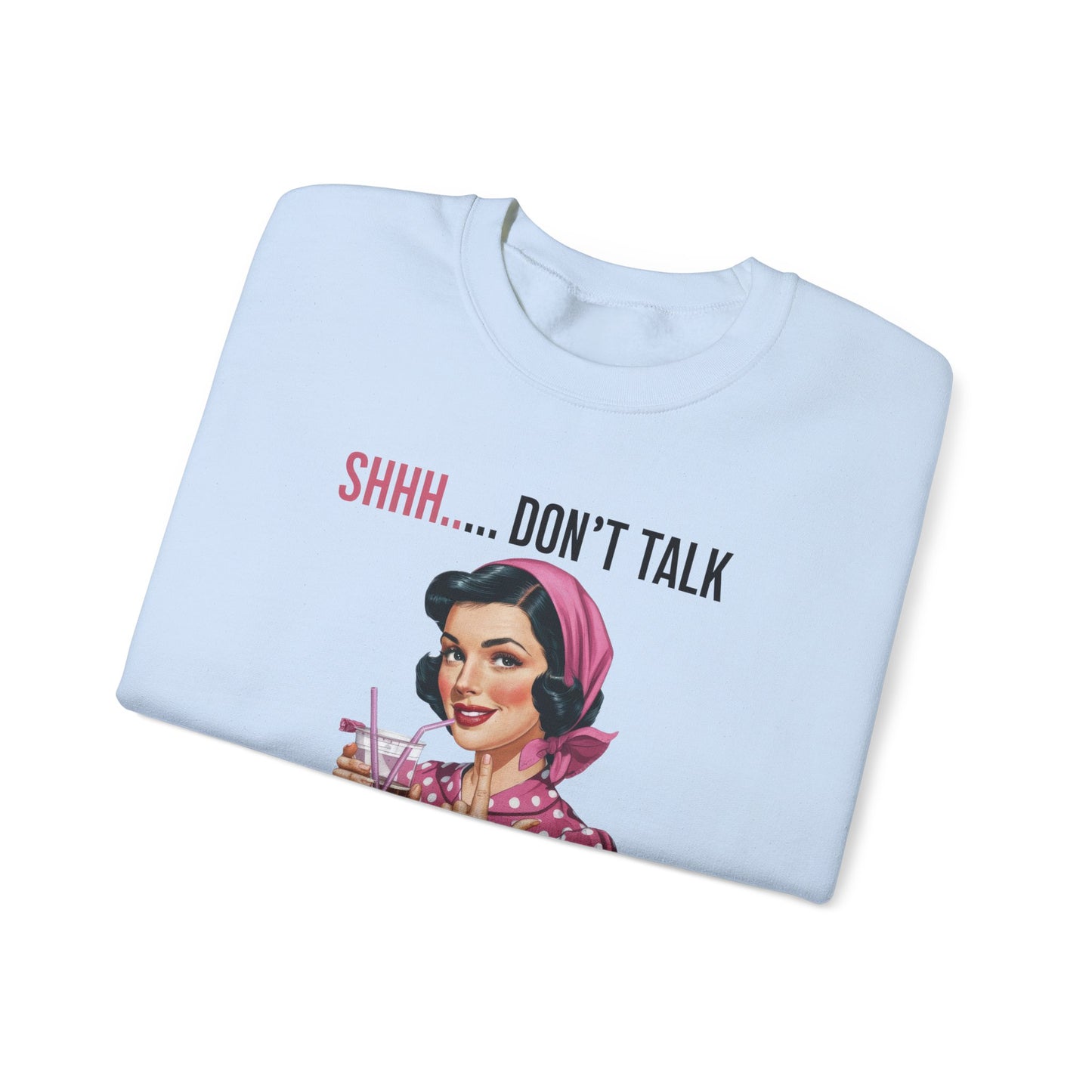 Silence Until Fully Caffeinated Crewneck Sweatshirt