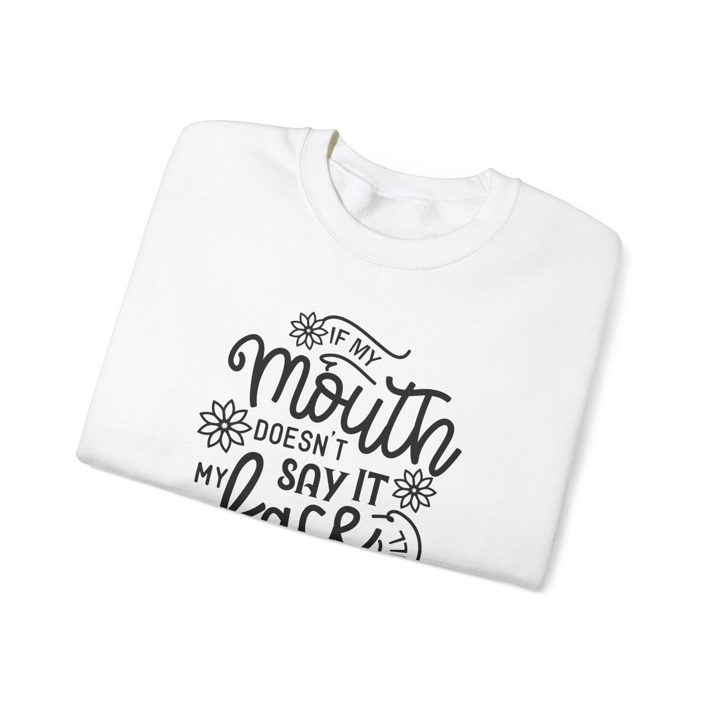 I Say It With Faces Crewneck Sweatshirt
