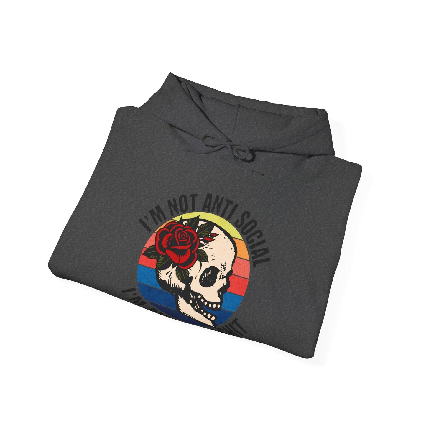 Anti bullshit Hooded Sweatshirt