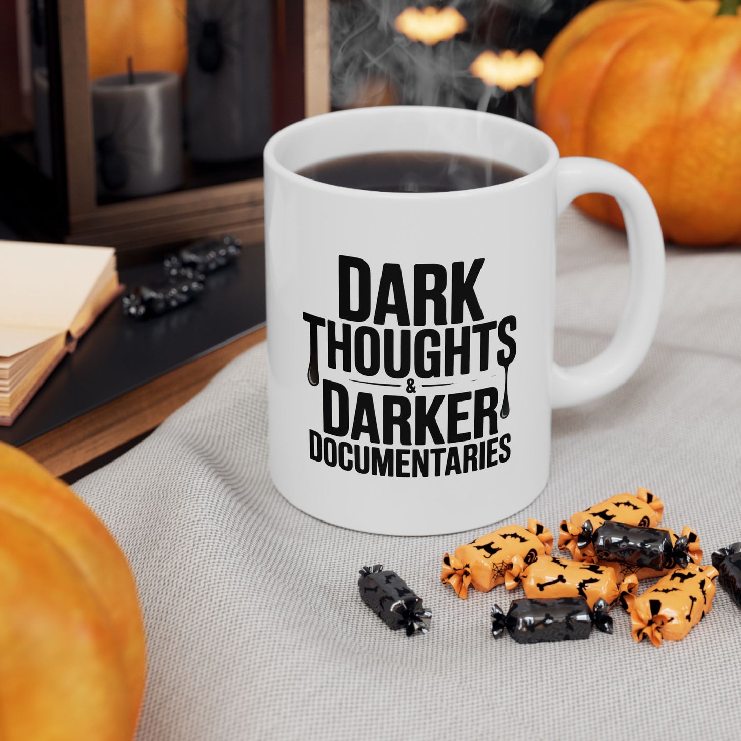 Documented Darkness Ceramic Mug