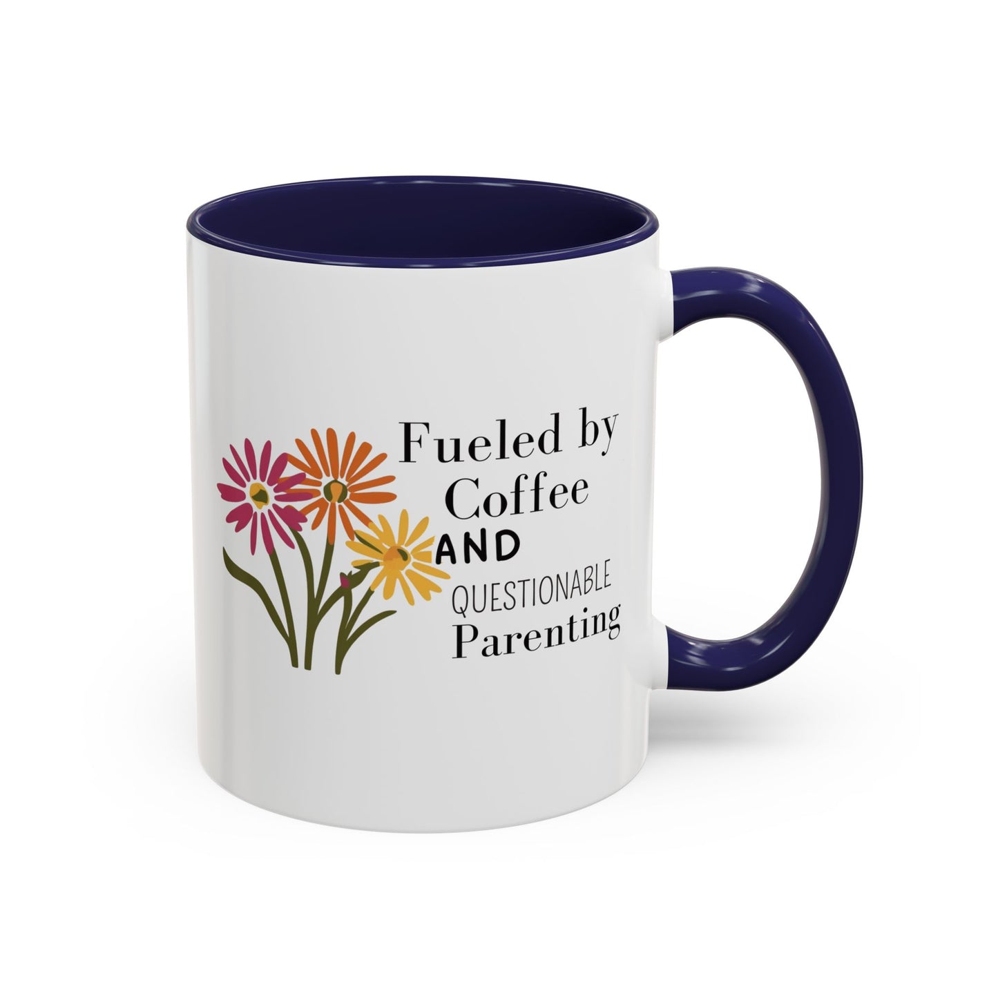 Parenting on the Edge Accent Mug