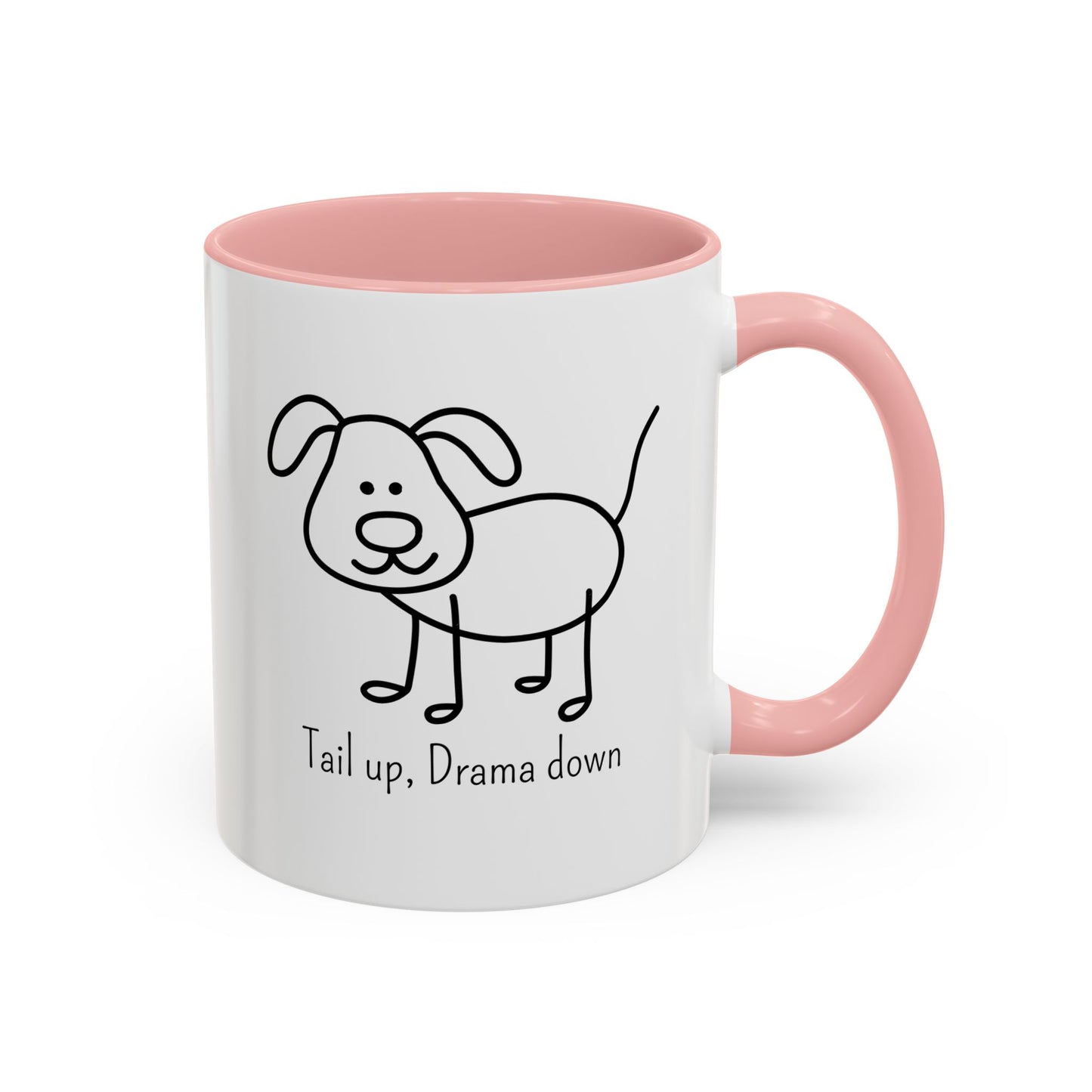 Tails Up Accent Mug