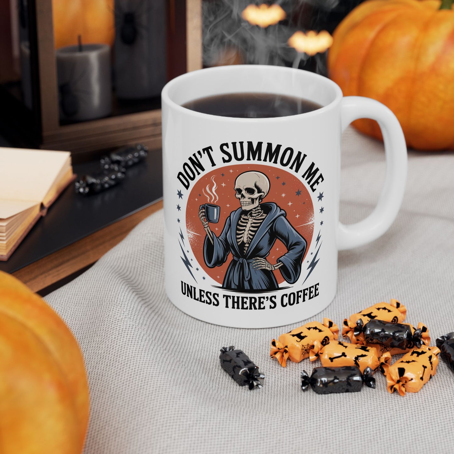 Dead Until Caffienated Mug
