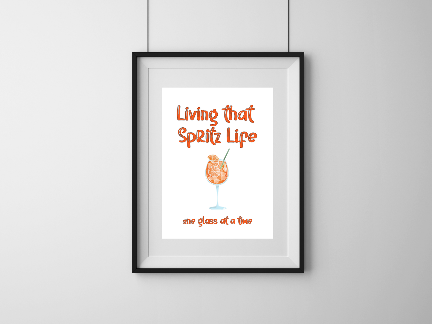 Living That Spritz Life, One Glass at a Time Digital Download