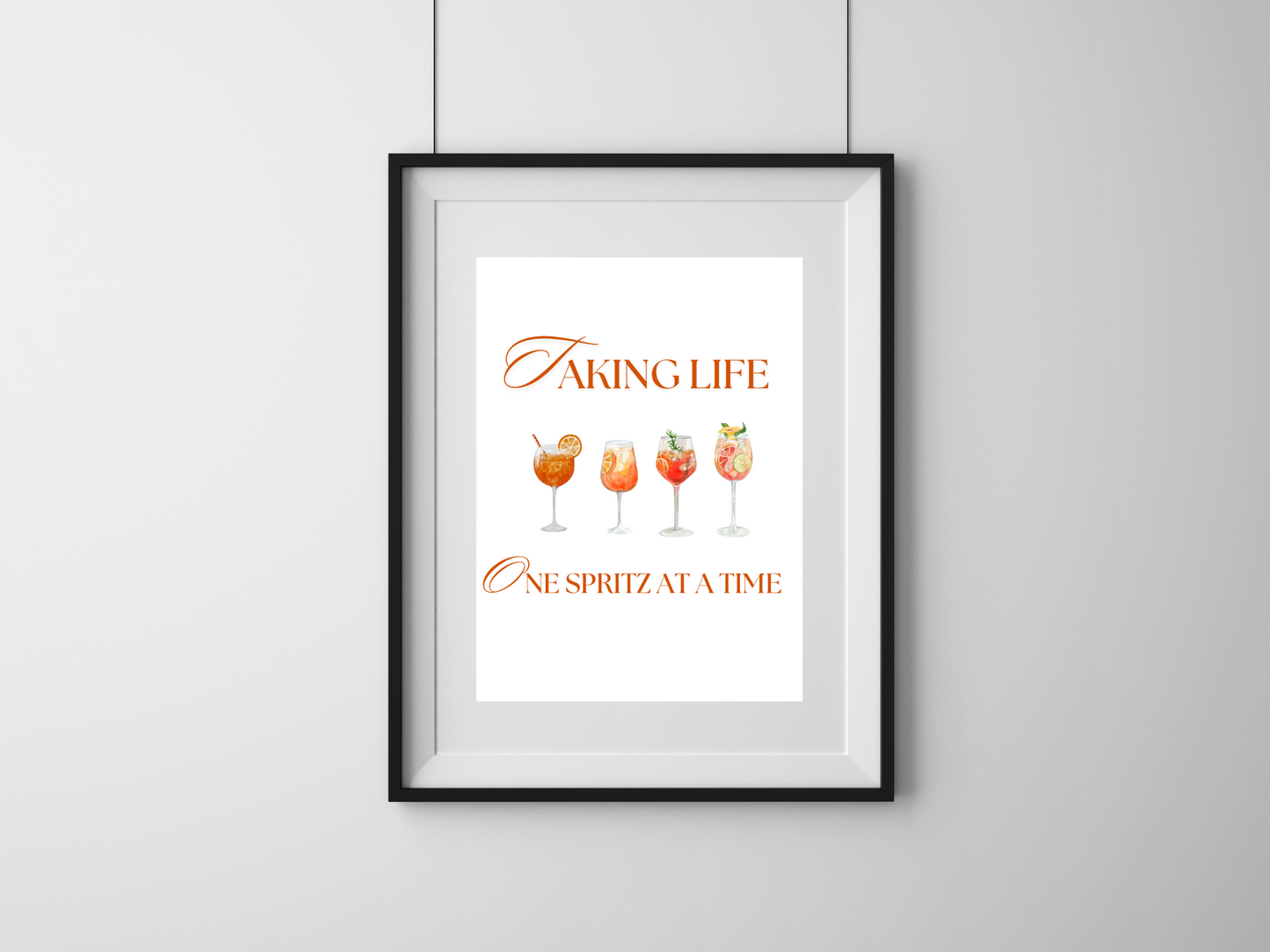 Taking Life One Spritz at a Time, Digital Download