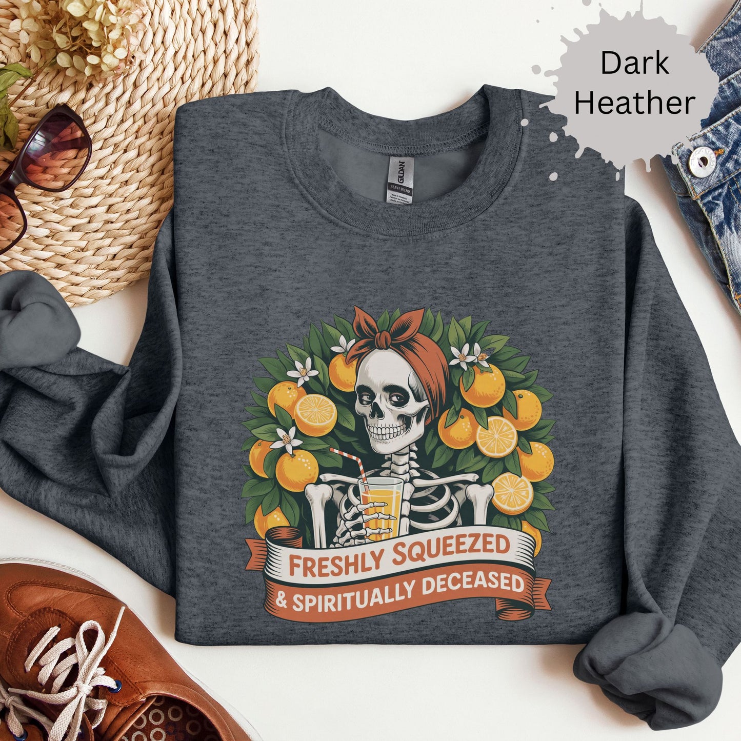 Dead Girl Detox Club Crewneck Sweatshirt