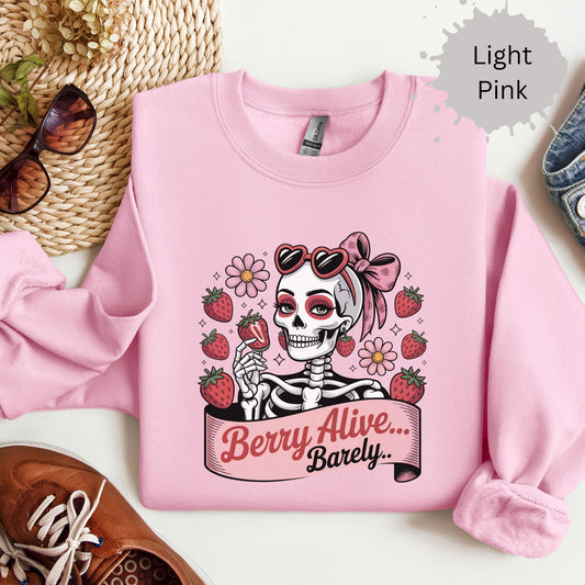 Berry Dead Inside Crewneck Sweatshirt