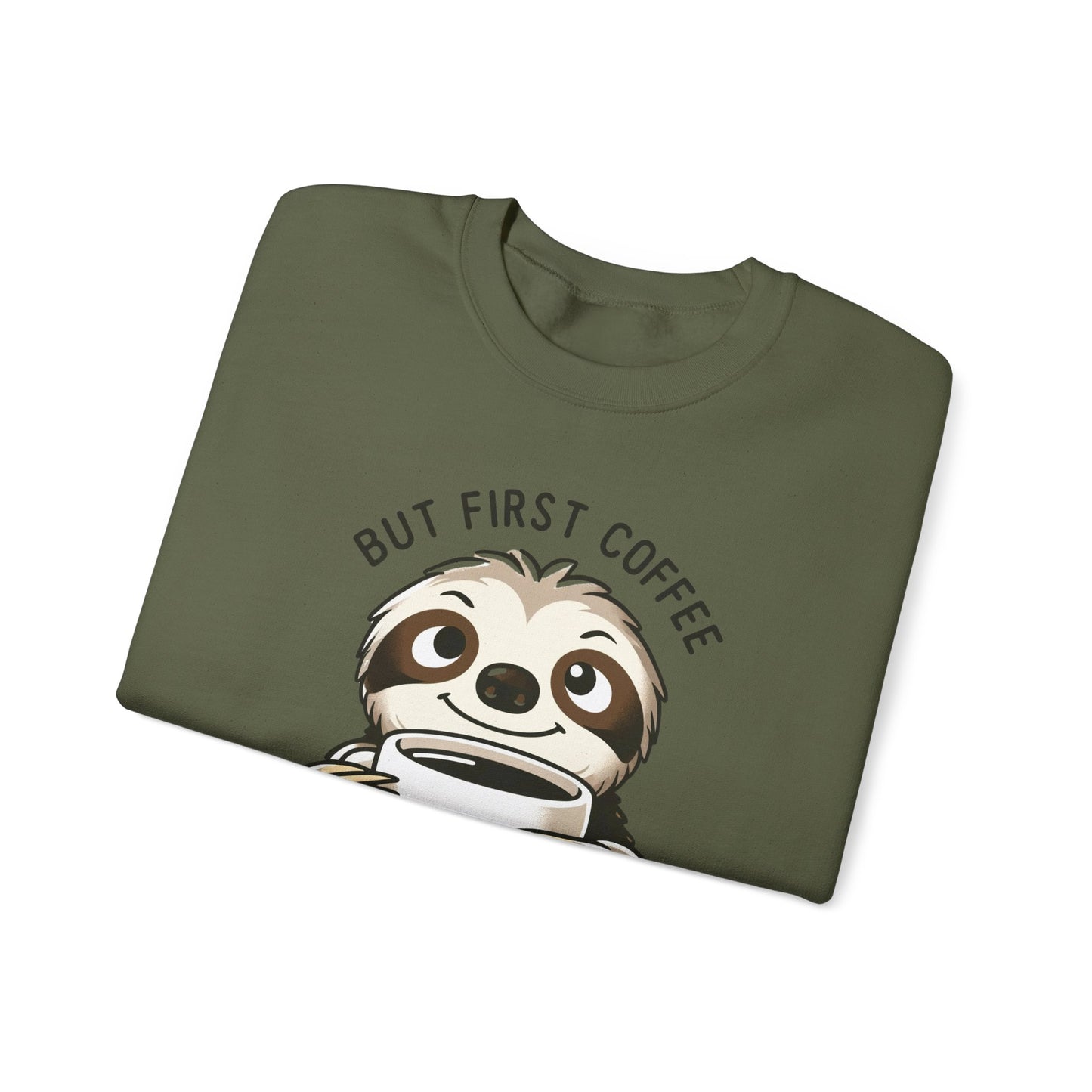 Caffeine Before Chaos Crewneck Sweatshirt