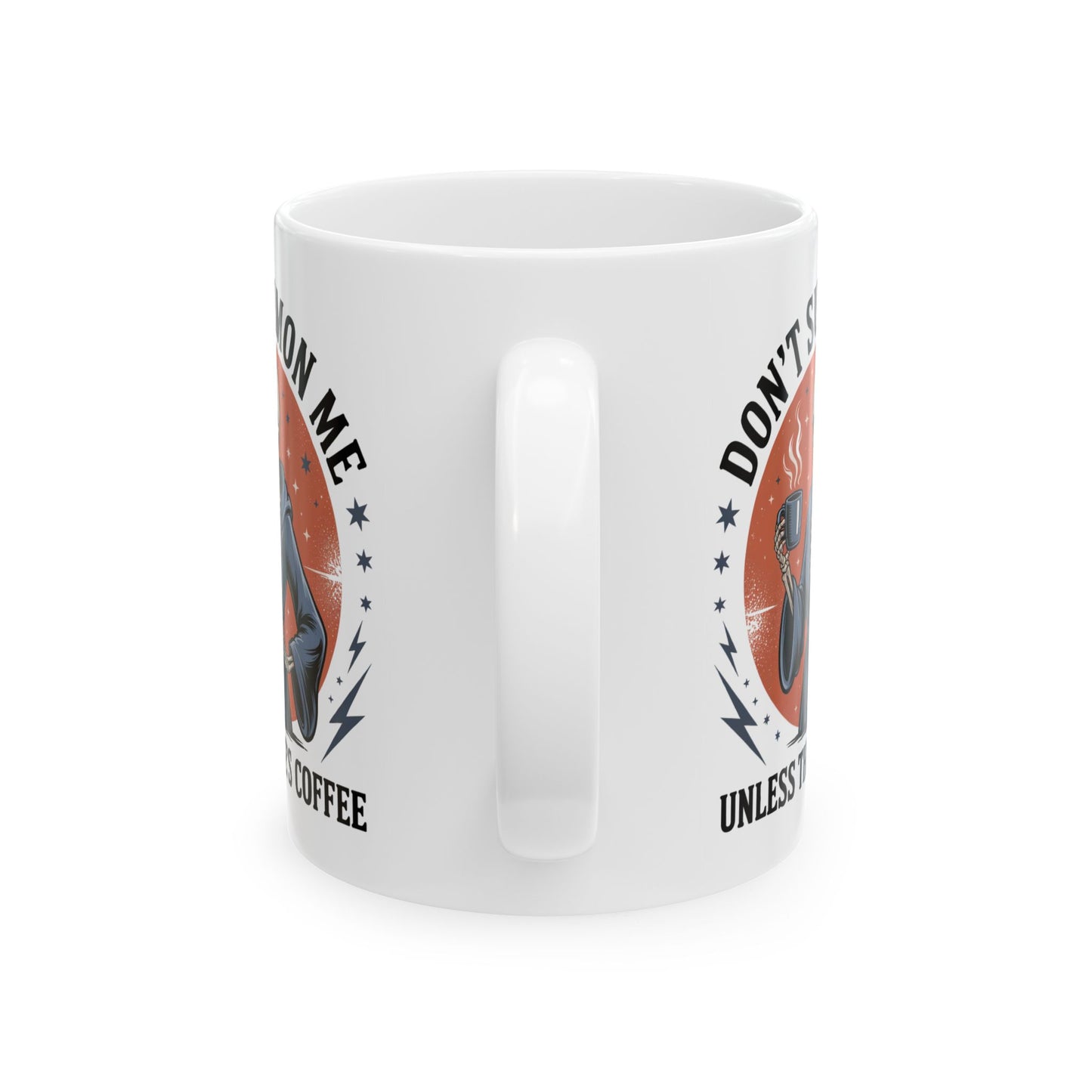 Dead Until Caffienated Mug