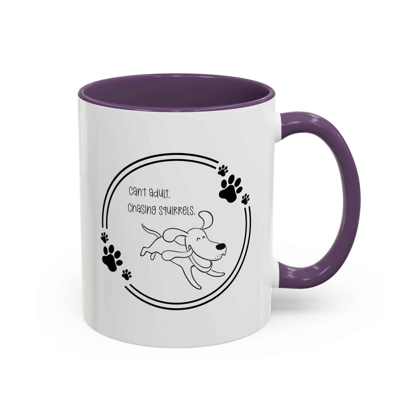 Adulthood Avoidance Accent Mug