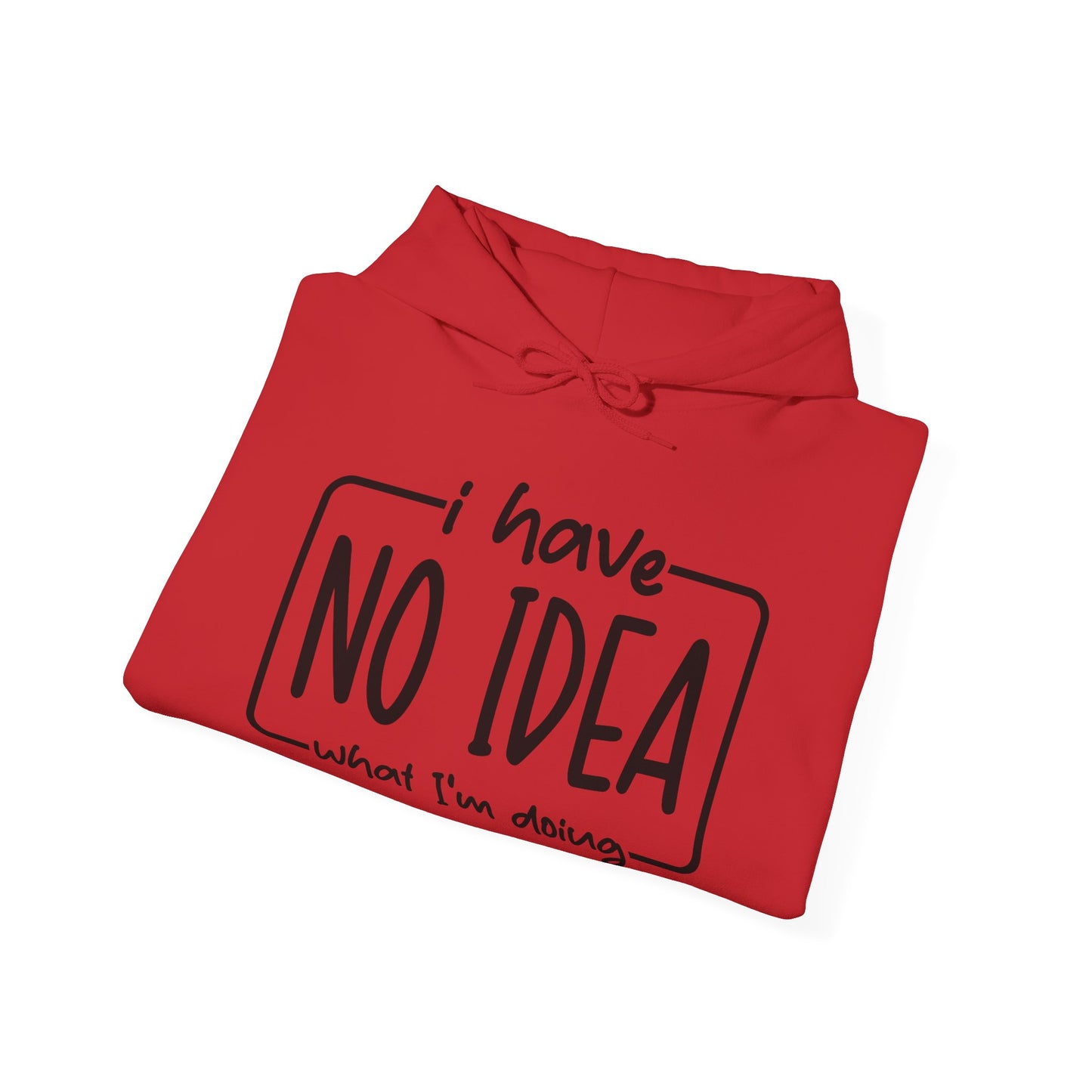 I Have No Idea Hooded Sweatshirt