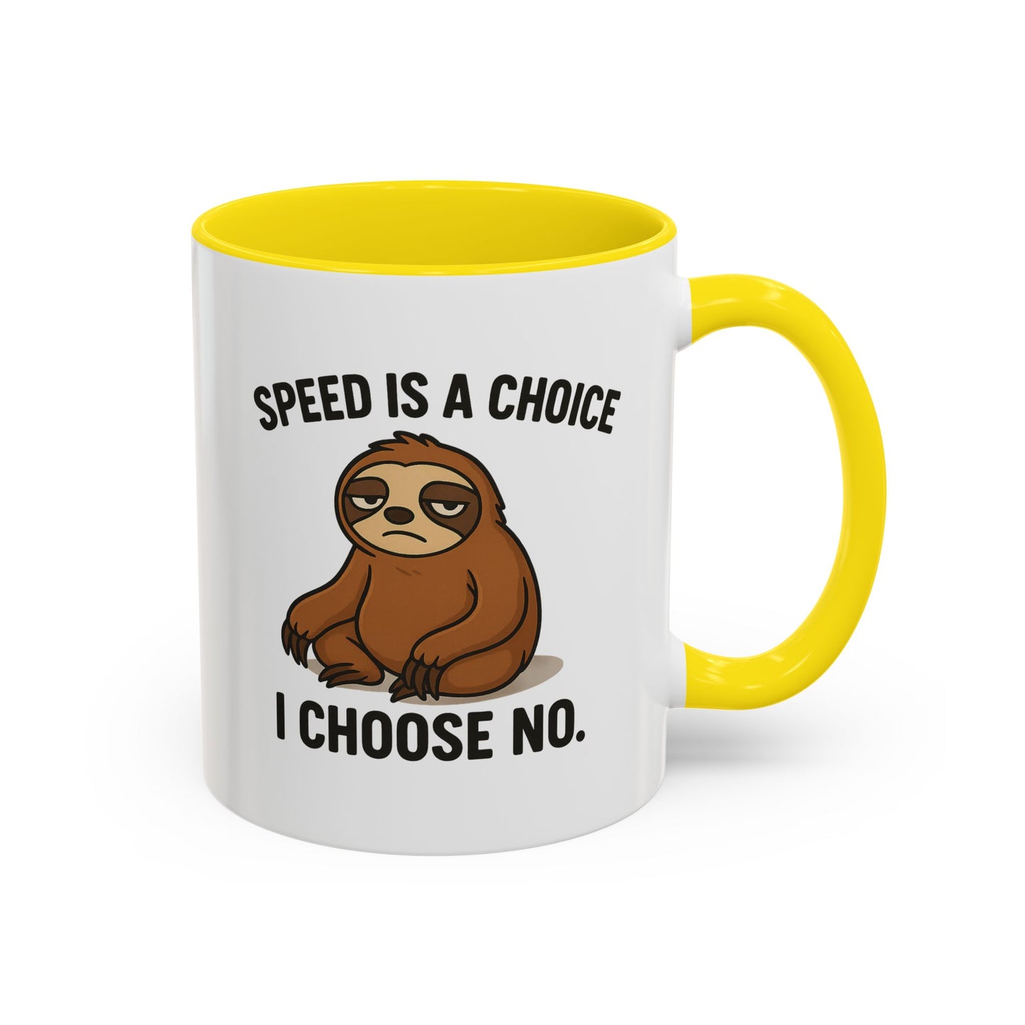 Sloth Life Energy Accent Mug