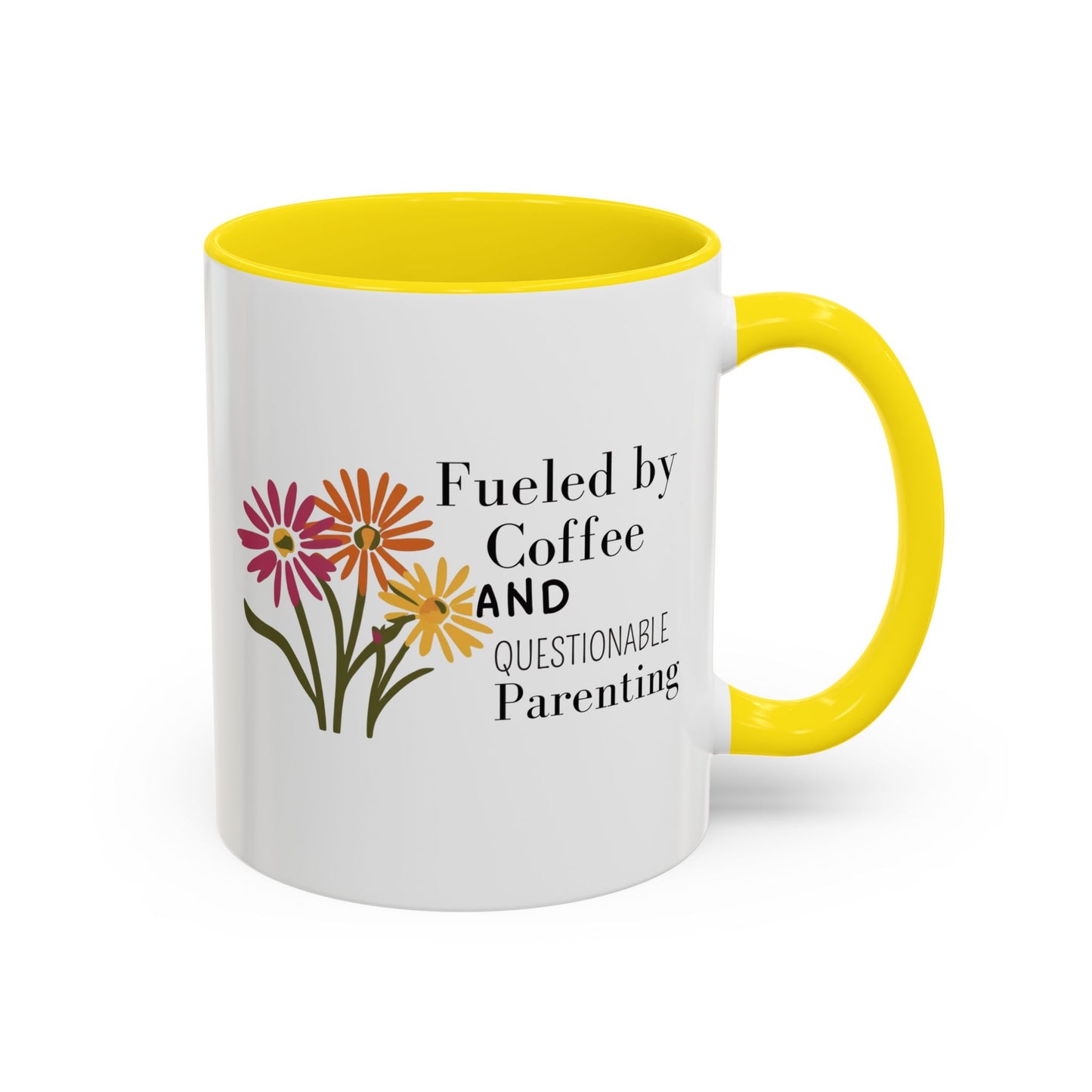 Parenting on the Edge Accent Mug