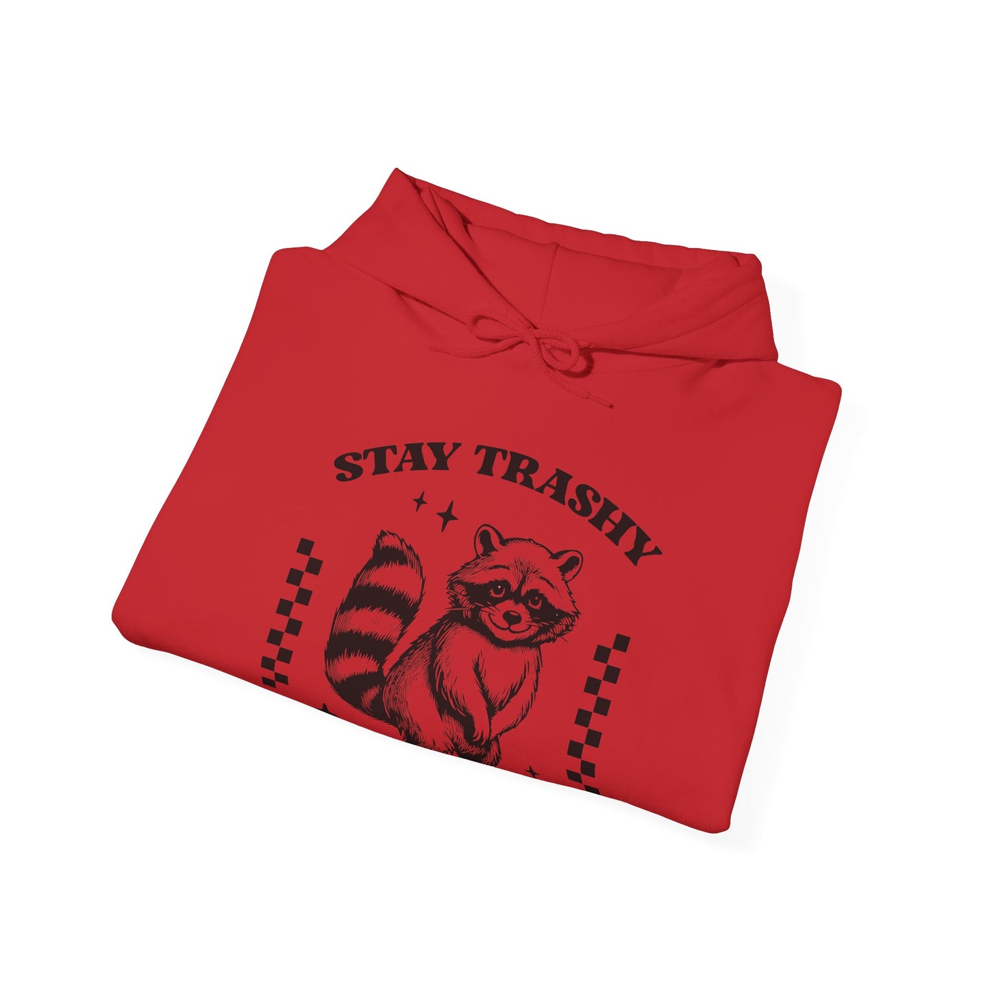 Stay Trashy Raccoon Hoodie