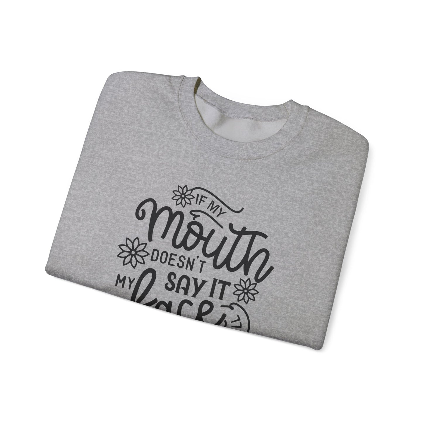 I Say It With Faces Crewneck Sweatshirt
