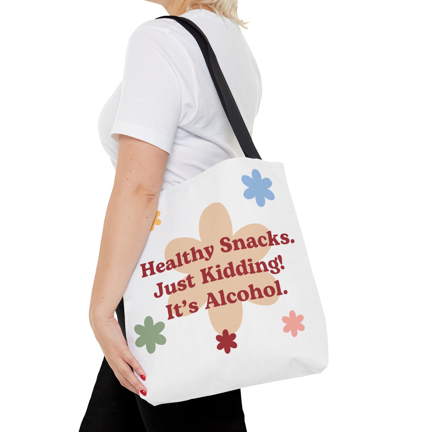 Not Healthy Snacks Tote