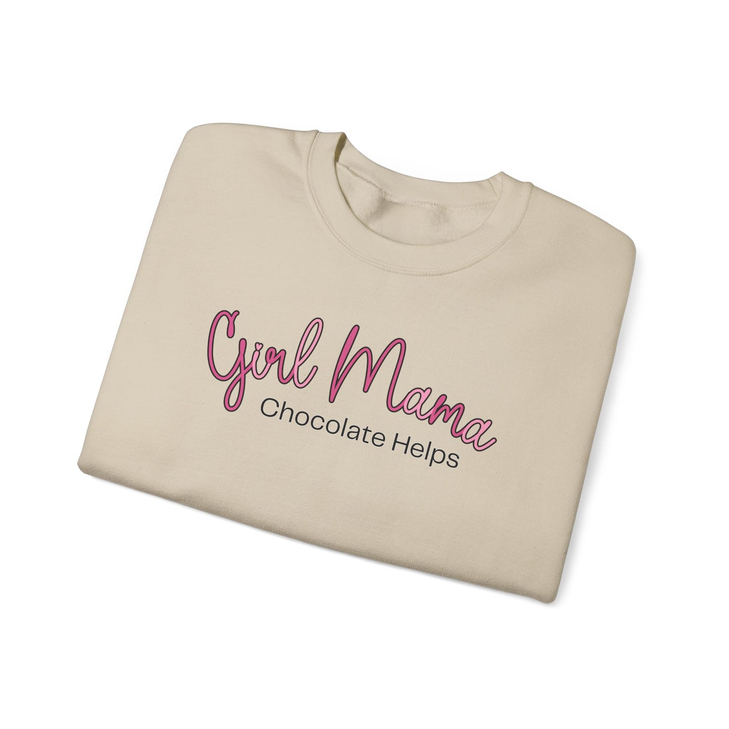 Girl Mama Chocolate Helps Sweatshirt