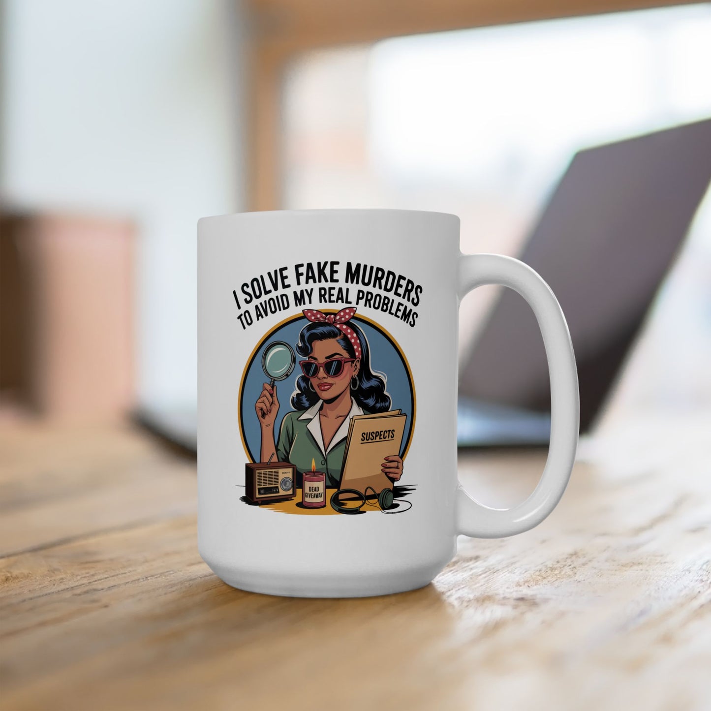 The Distraction Detective Ceramic Mug