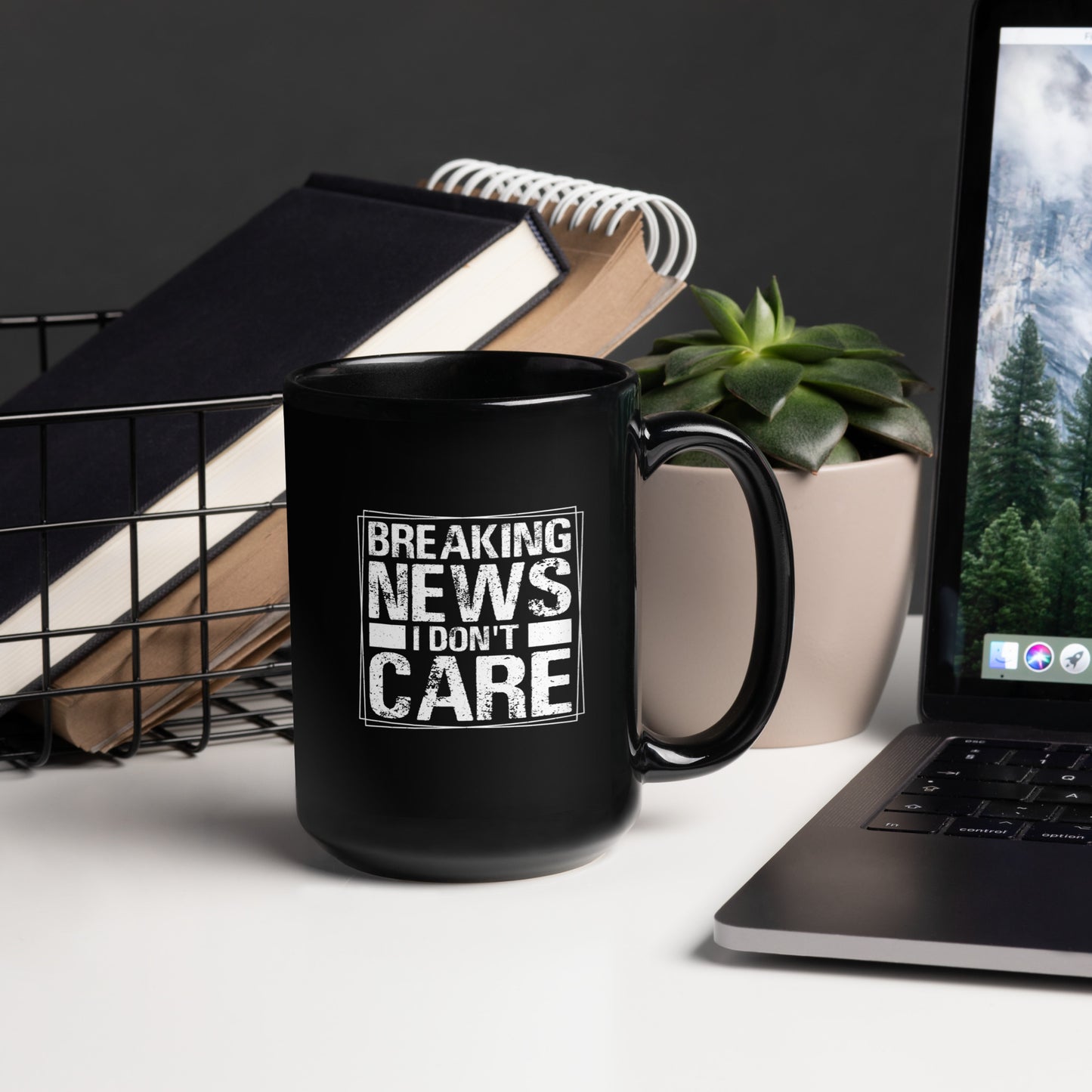 I Don't Care Coffee Mug