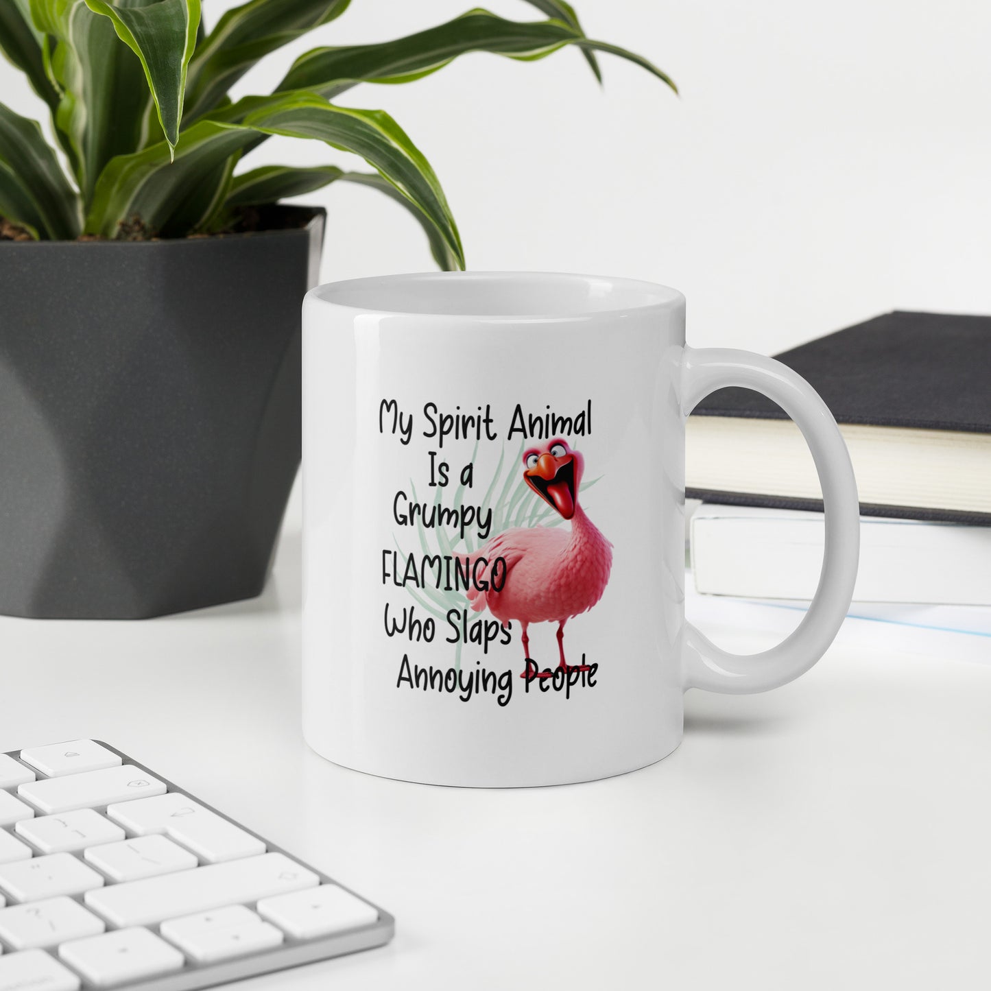 Flamingo Spirit Animal Coffee Mug